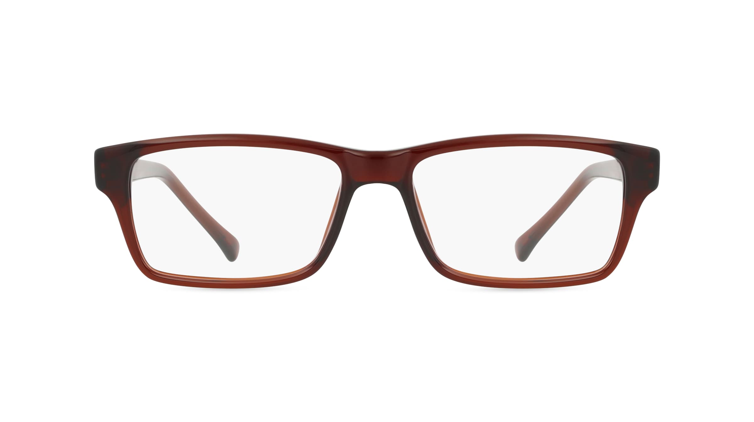 Fielmann MC 598 CL Herren-Brille inkl. Gläser Vollrand Eckig Propionat-Gestell 50mm/14mm/135mm, braun