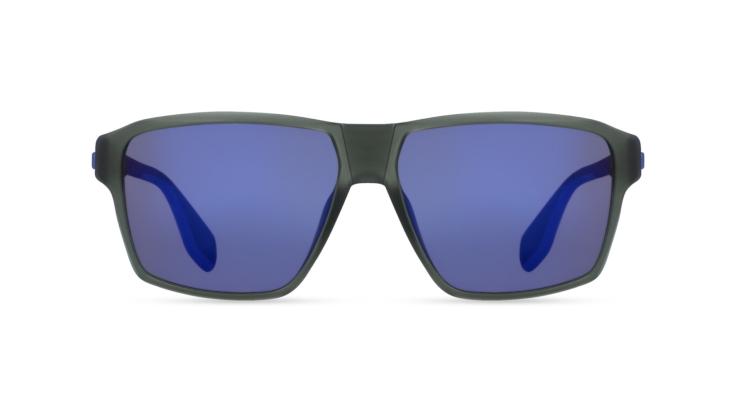 Adidas Originals OR0039 Herren-Sonnenbrille Vollrand Eckig Kunststoff-Gestell, grau