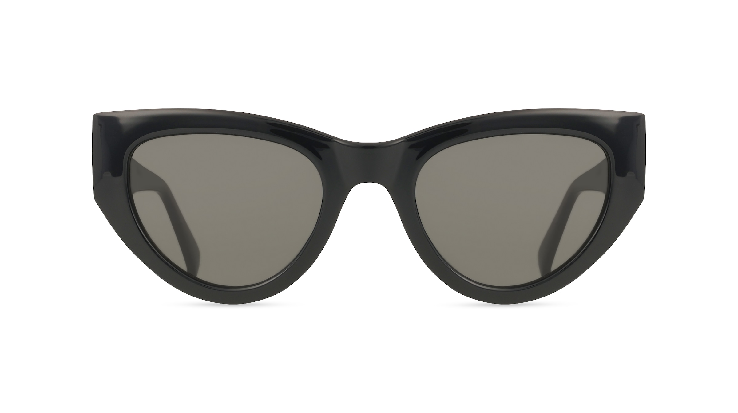 Fielmann MC 630 SUN FA AMY II Damen-Sonnenbrille Vollrand Butterfly Acetat Spritzguss-Gestell, Schwarz