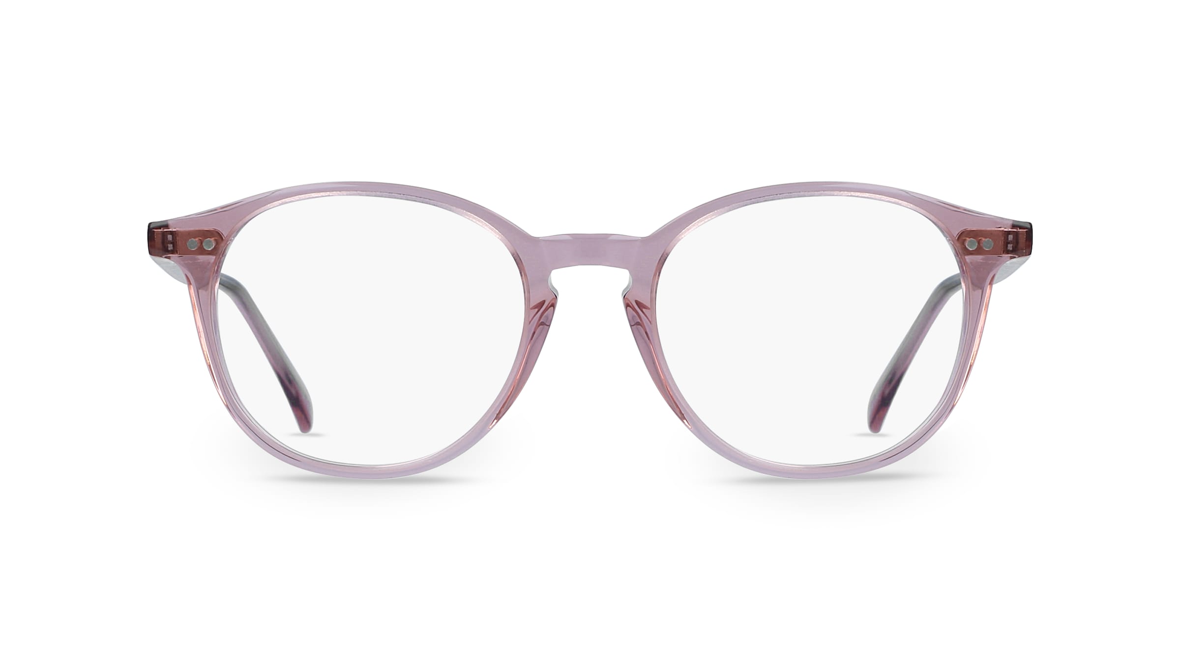 Fielmann MF 031 FA PEPE Unisex-Brille inkl. Gläser Vollrand Panto Acetat-Gestell 48mm/19mm/140mm, pink