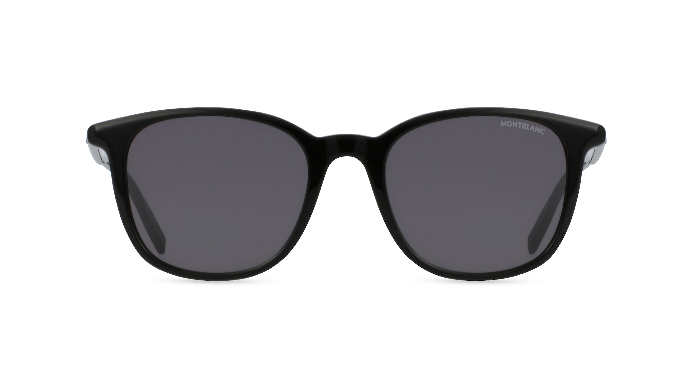 Montblanc MB0006S Unisex-Sonnenbrille Vollrand Eckig Kunststoff-Gestell, schwarz