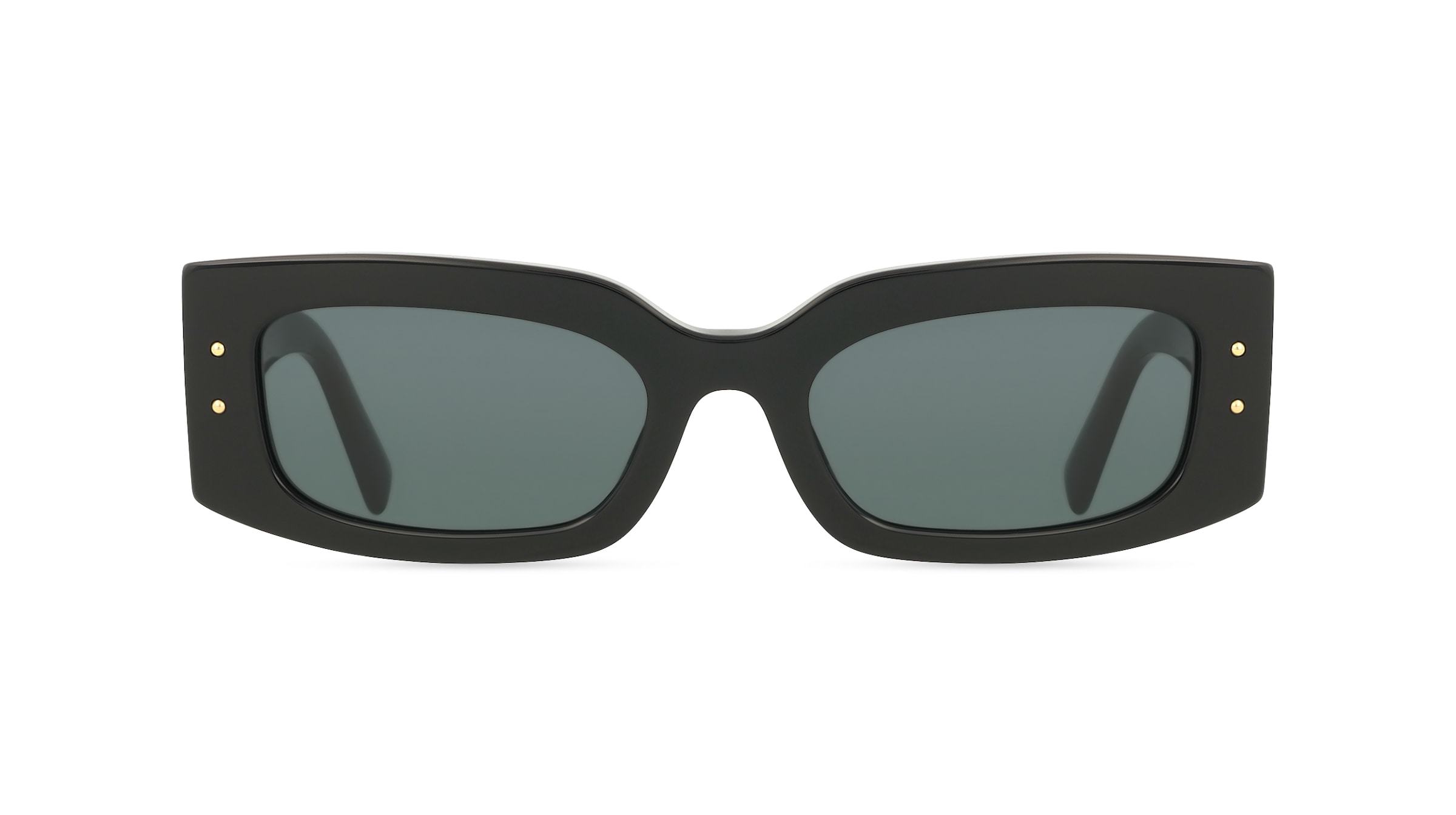 Dolce&Gabbana DG4479 Damen-Sonnenbrille Vollrand Eckig Acetat-Gestell, schwarz