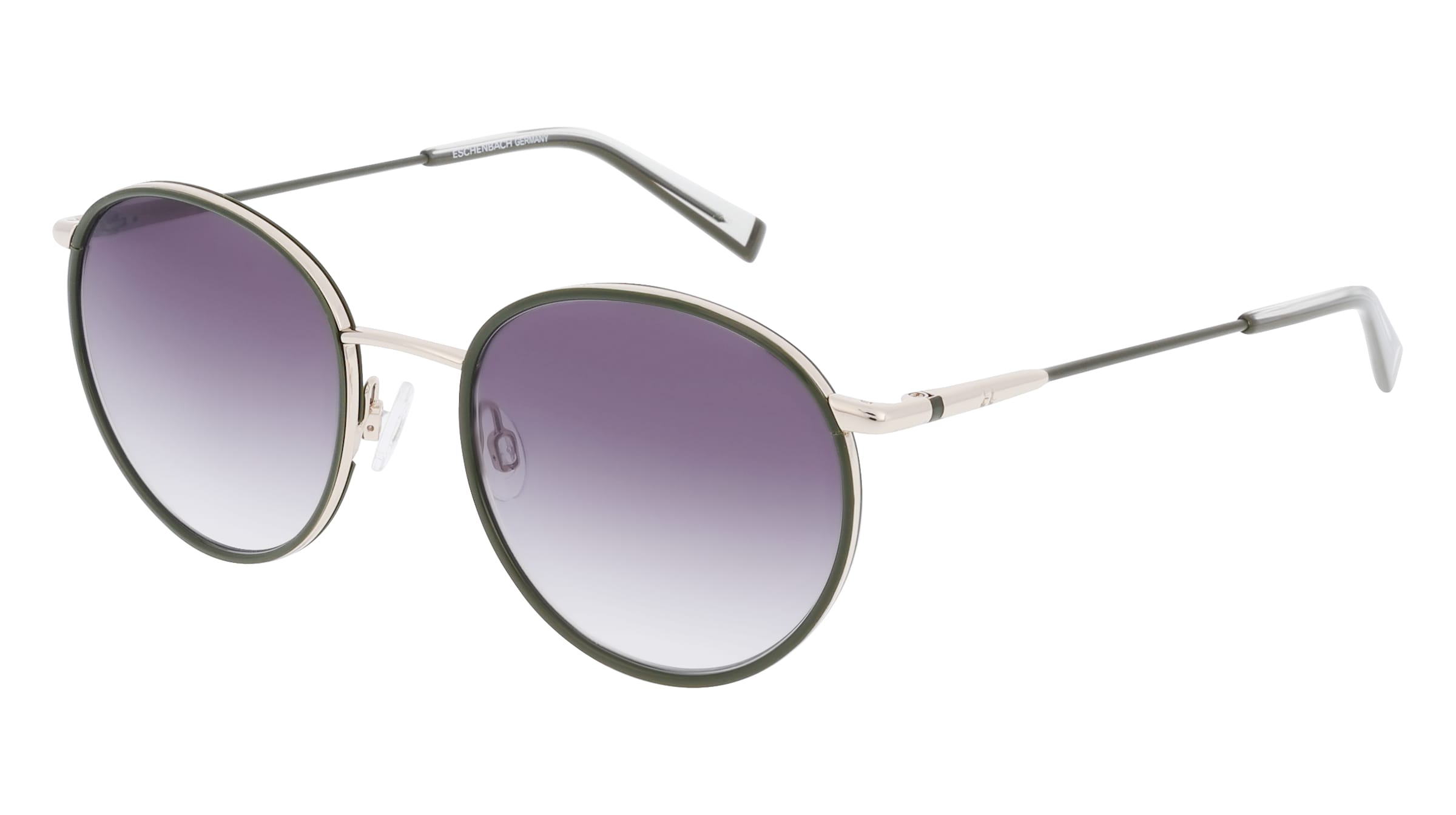 HUMPHREY´S eyewear 585342 Unisex-Sonnenbrille Vollrand Panto Acetat-Gestell, Grün