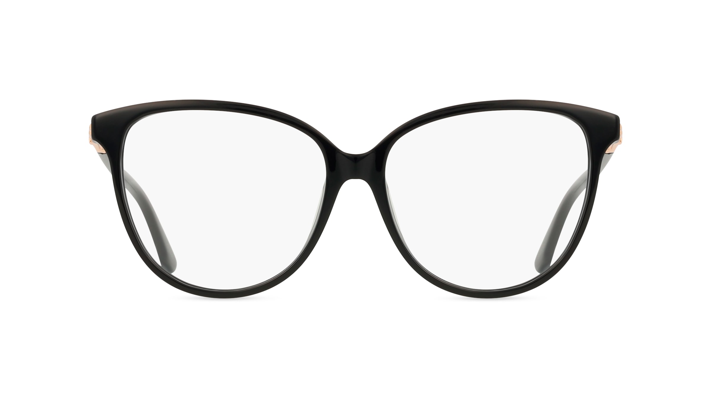 Guess GU2905 Unisex-Brille inkl. Gläser Vollrand Cateye Kunststoff-Gestell 55mm/15mm/140mm, schwarz