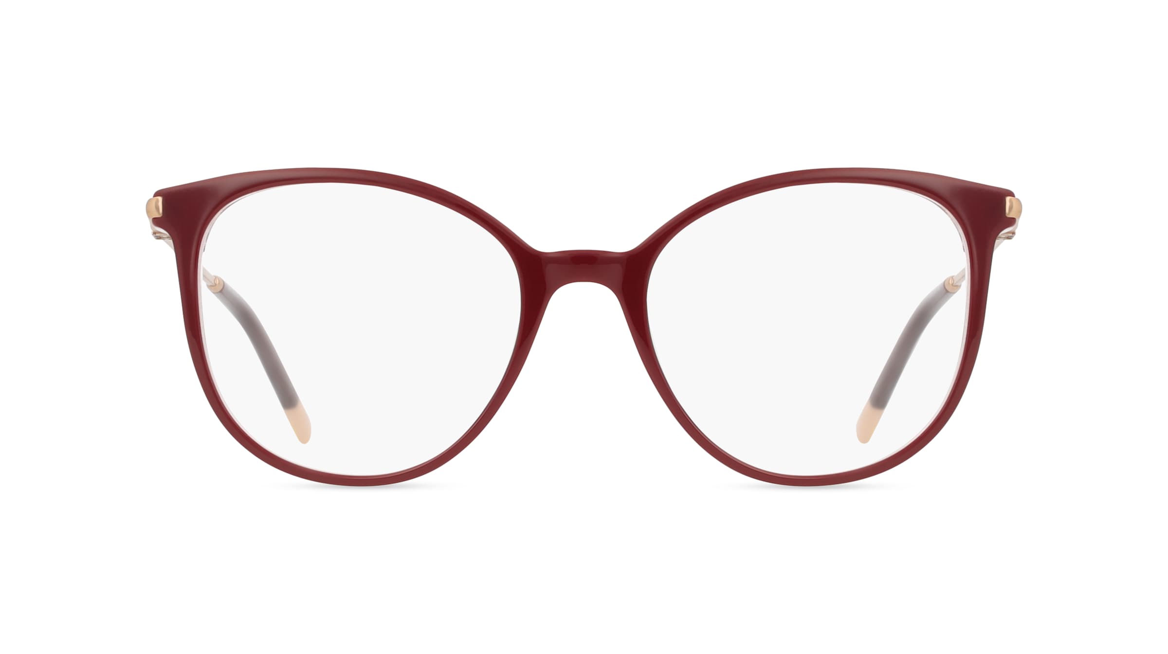 Escada ESCVESC64 Damen-Brille inkl. Gläser Vollrand Panto Material Mix-Gestell 52mm/18mm/140mm, rot