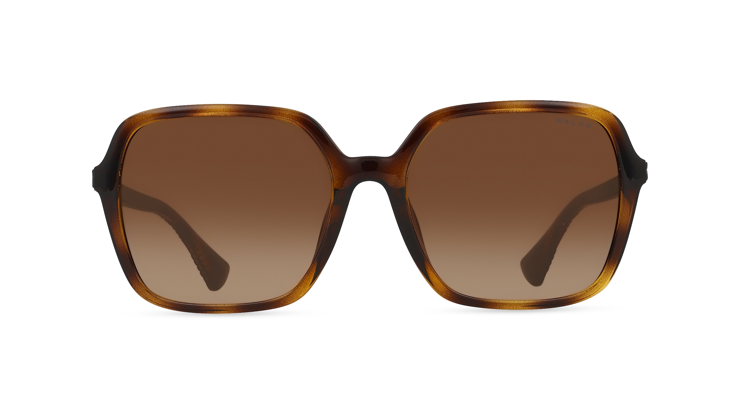 Ralph RA5291U Damen-Sonnenbrille Vollrand Eckig Kunststoff-Gestell, braun