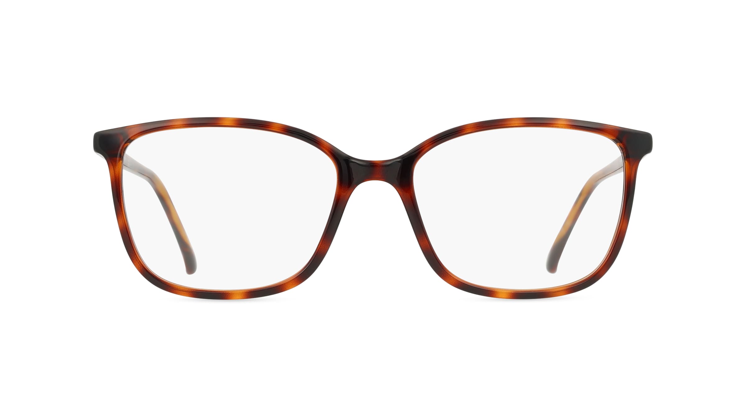 Fielmann MC 609 FA Damen-Brille inkl. Gläser Vollrand Eckig Propionat-Gestell 51mm/17mm/140mm, Havanna