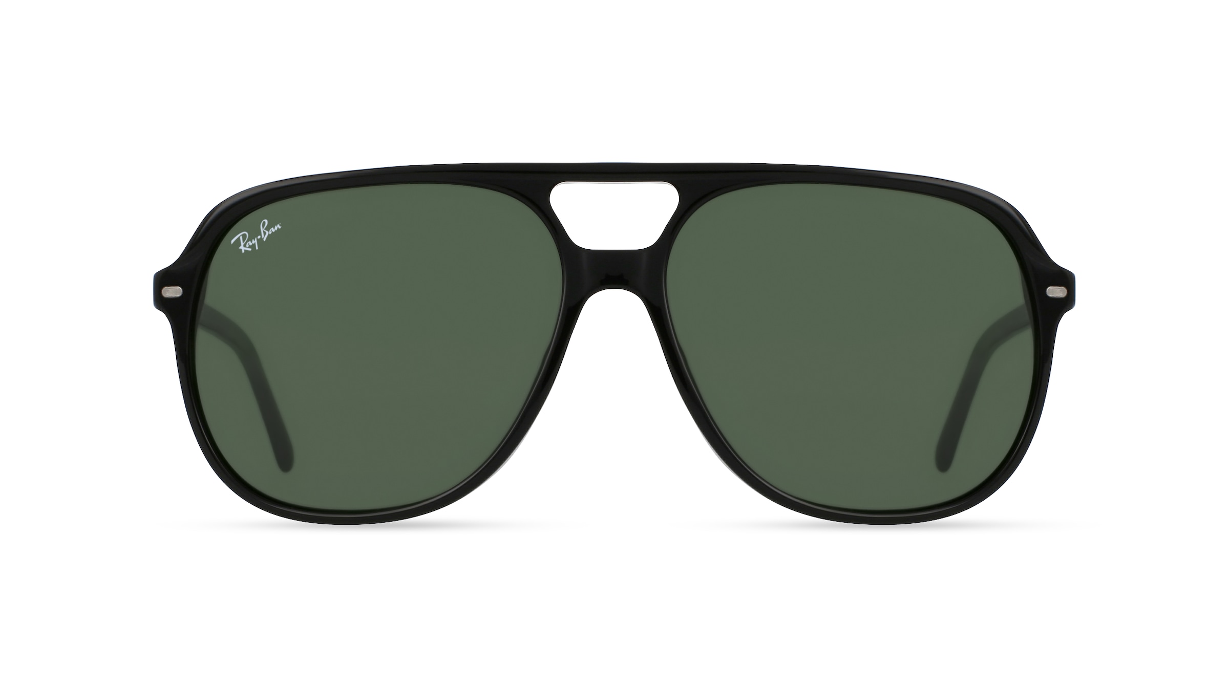 Ray-Ban RB 2198 Herren-Sonnenbrille Vollrand Pilot Kunststoff-Gestell, Schwarz