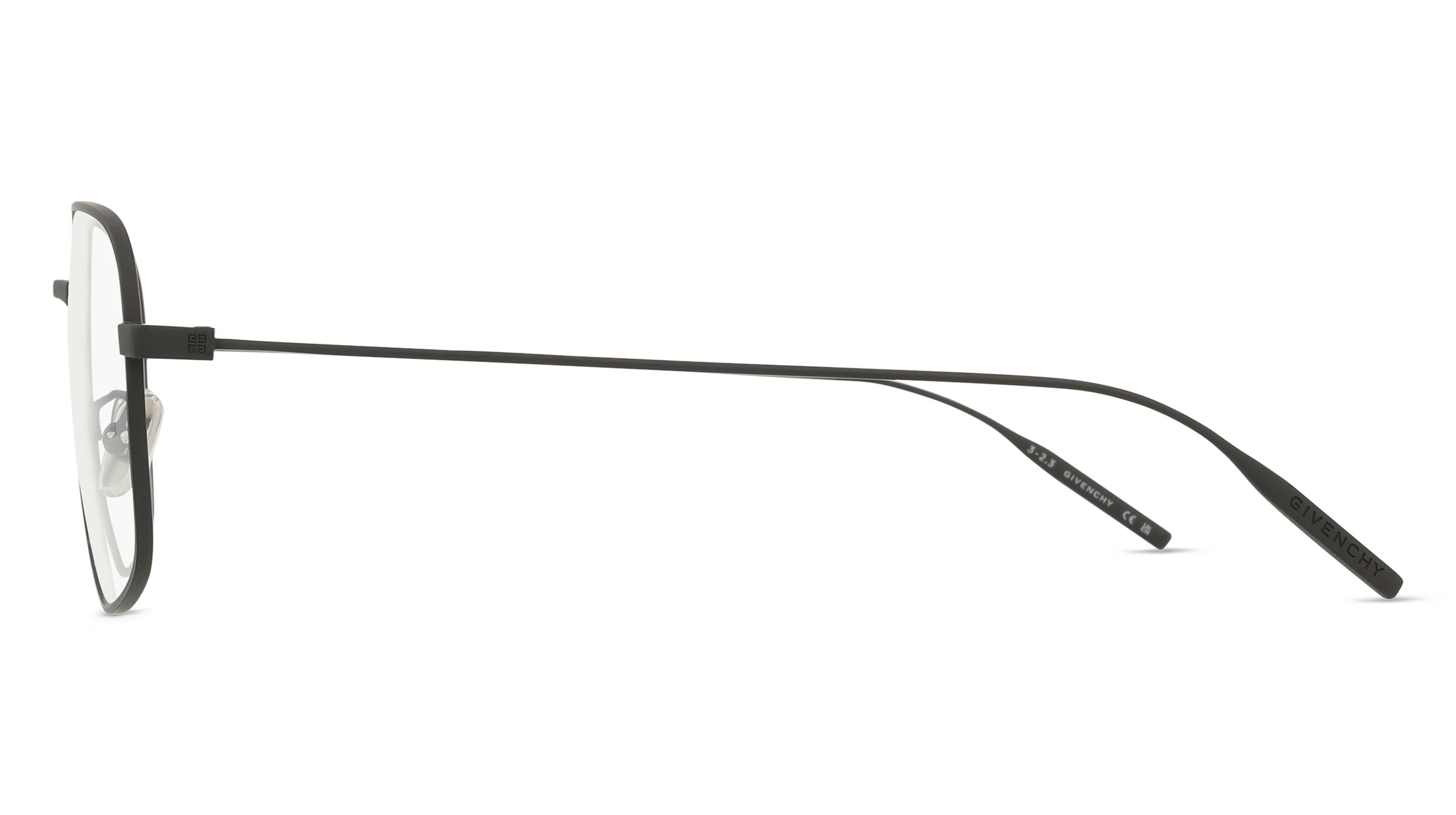 Thumbnail - Givenchy GV50051U Herren-Brille inkl. Gläser Vollrand Quadratisch Metall-Gestell 56/16/145, schwarz