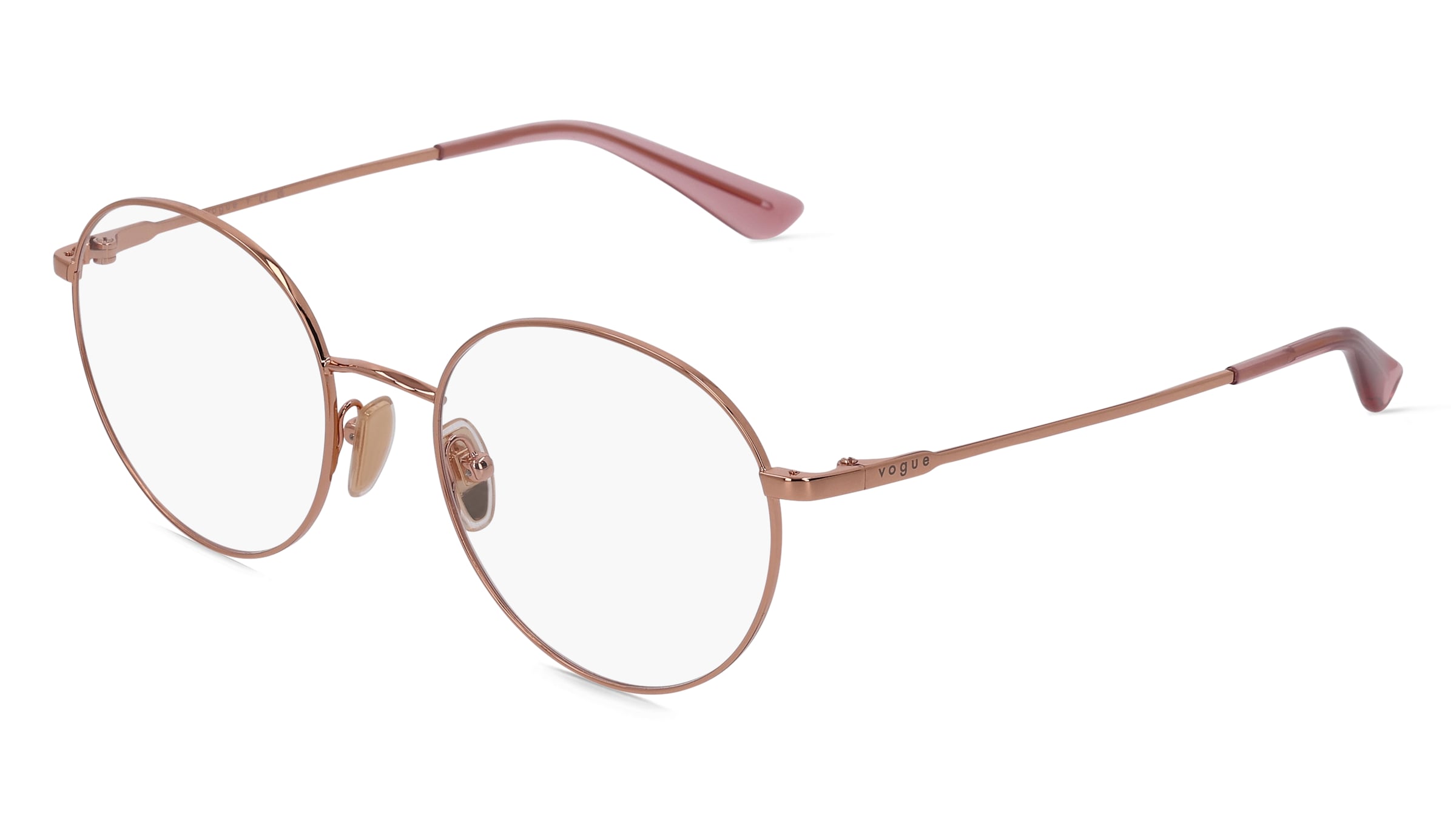 Vogue VO4177 Damen-Brille inkl. Gläser Vollrand Panto Metall-Gestell 52/19/135, Gold