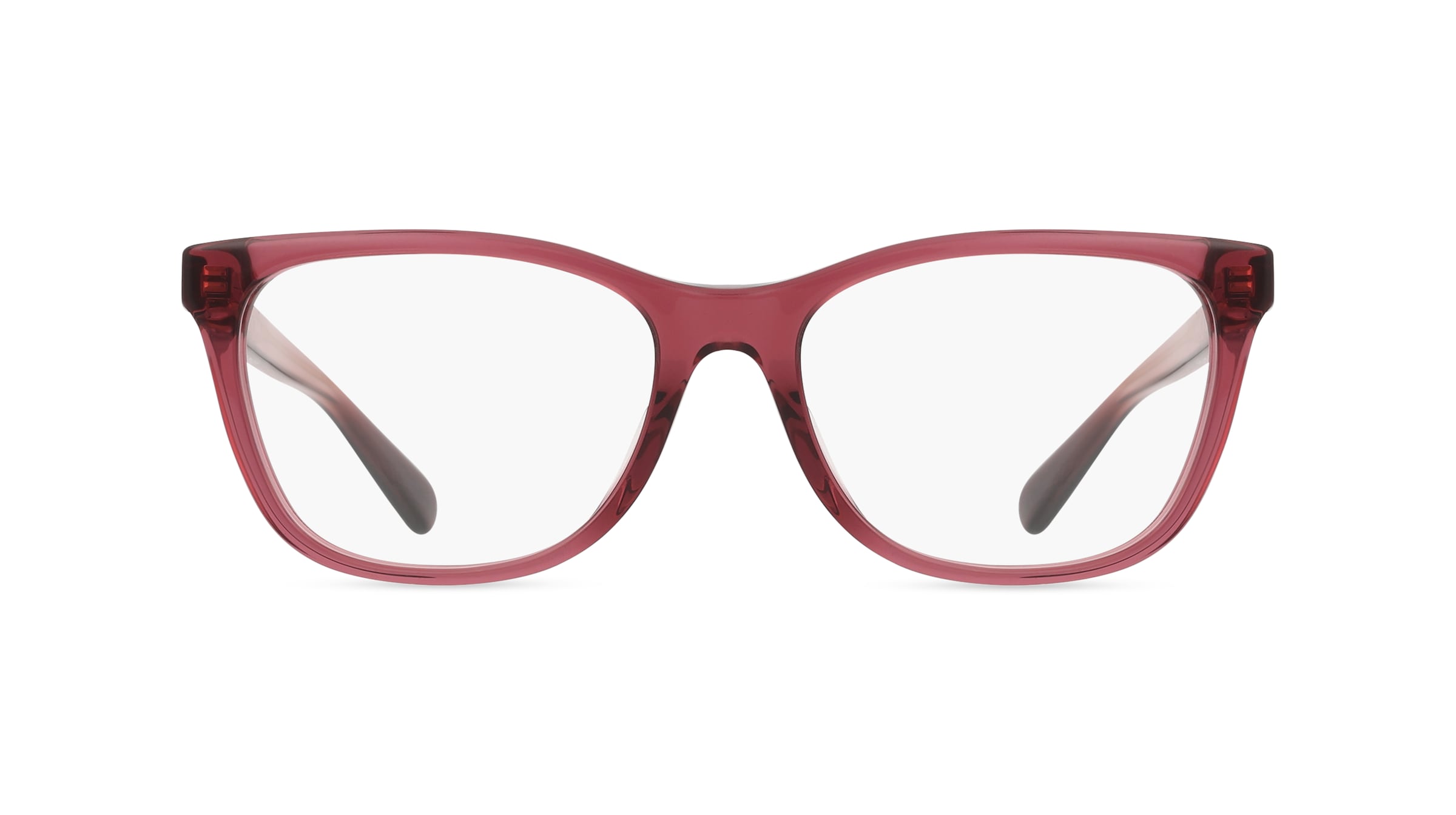 Coach 0HC6235U Damen-Brille inkl. Gläser Vollrand Eckig Acetat-Gestell 53mm/17mm/145mm, rot