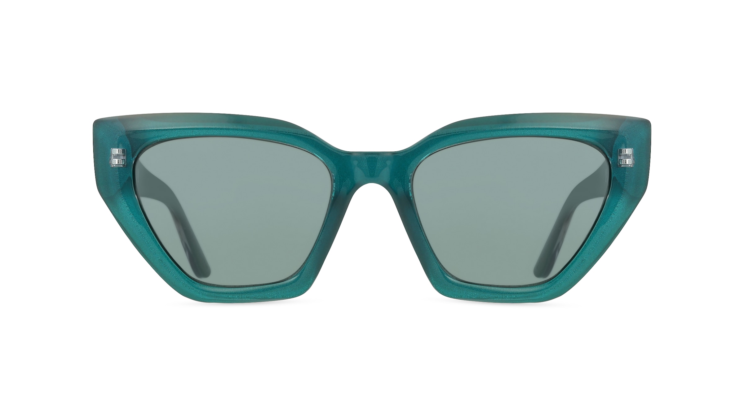 Karl Lagerfeld KL6145S Damen-Sonnenbrille Vollrand Butterfly TR90-Gestell, grün