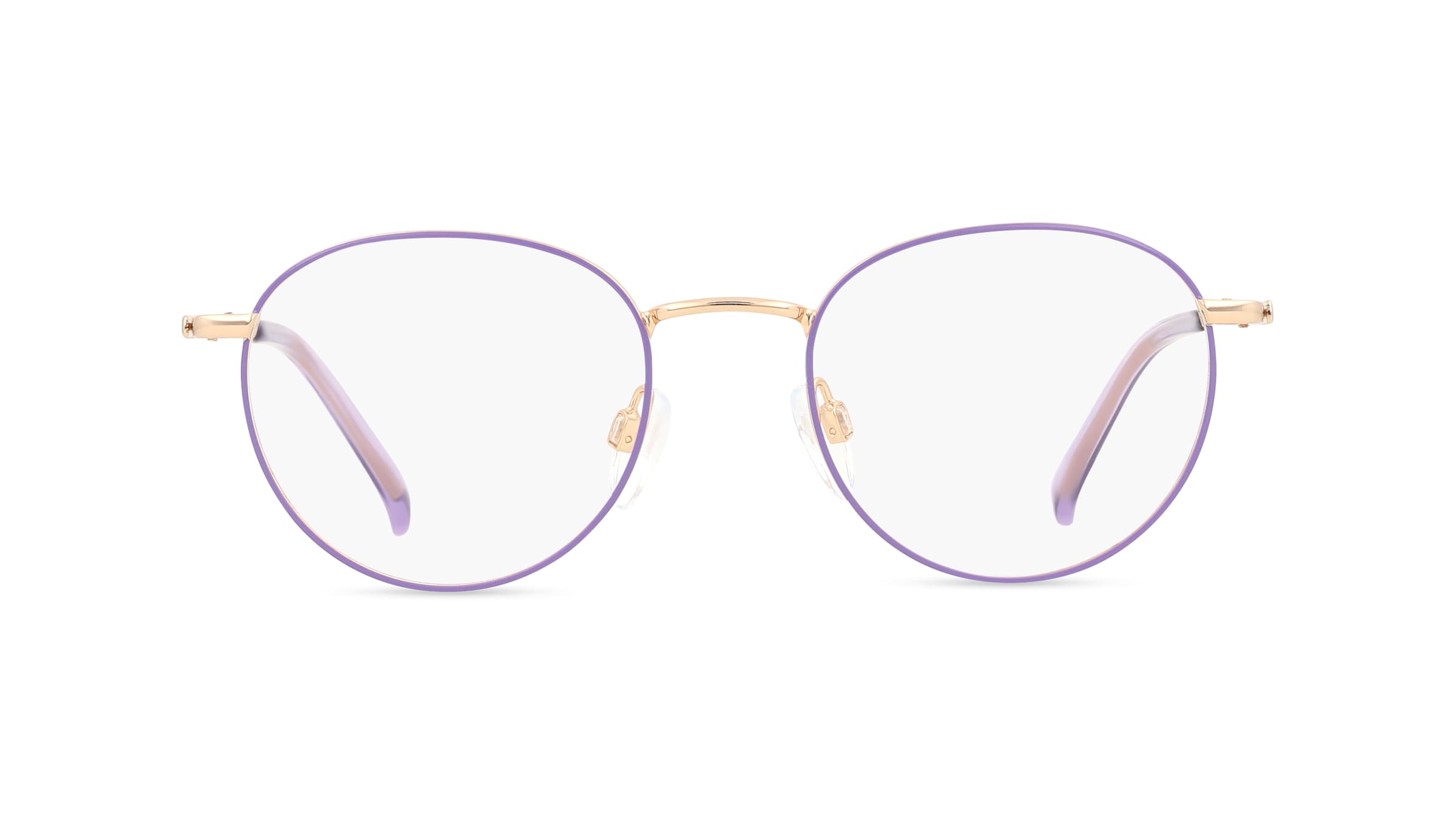Fielmann BD 577 CL LISA Kinder-Brille inkl. Gläser Vollrand Panto Edelstahl-Gestell 46/18/135, gold