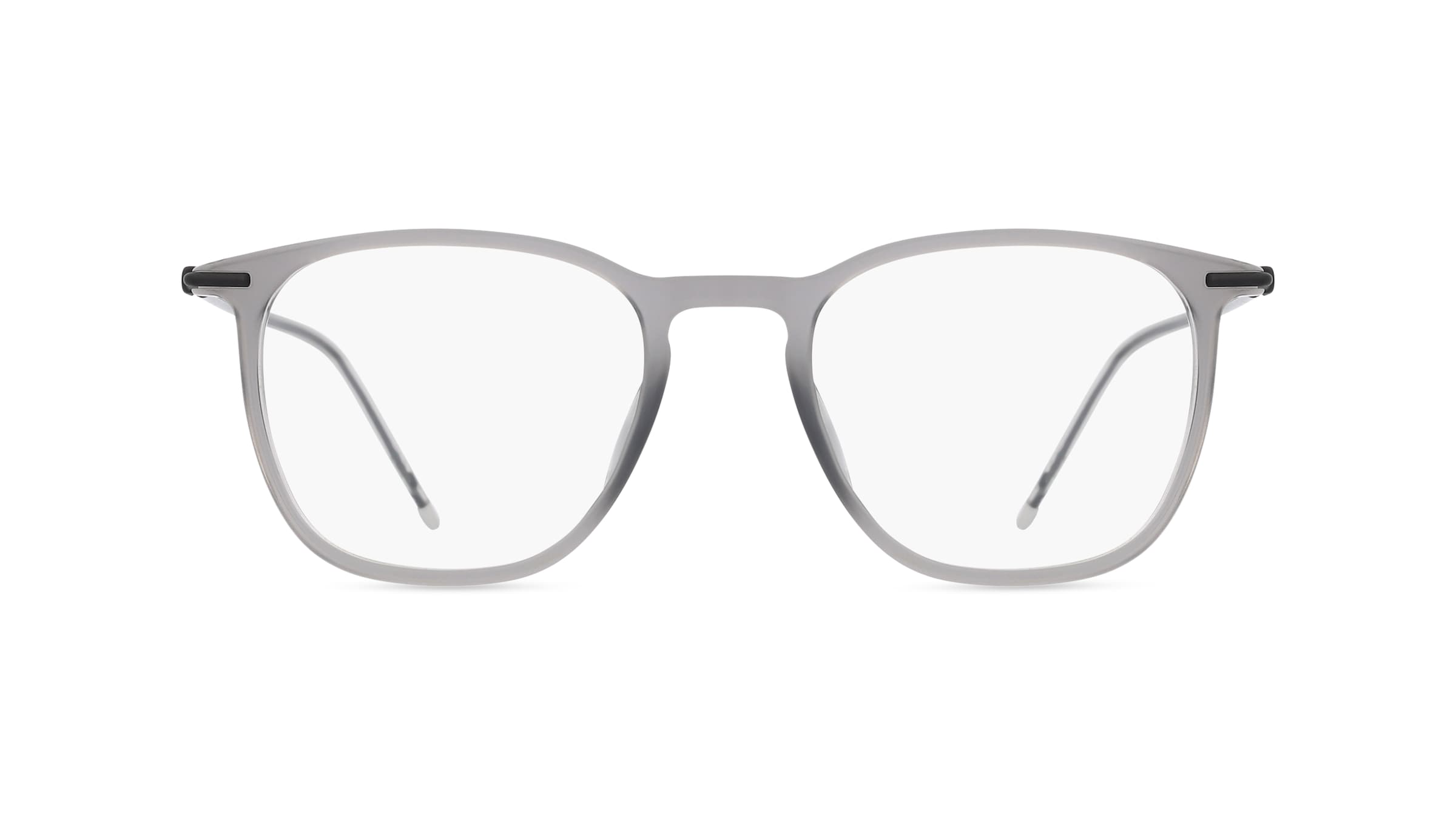 Boss 1313 Herren-Brille inkl. Gläser Vollrand Eckig Acetat-Gestell 50mm/18mm/145mm, grau