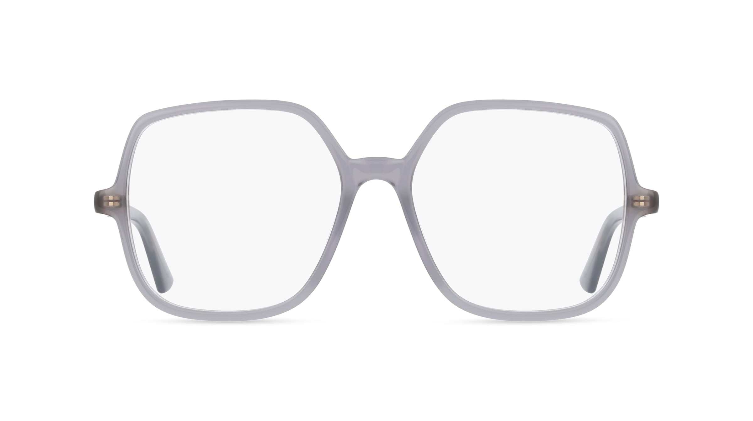 Chloé CH0368O Damen-Brille inkl. Gläser Vollrand Geometrisch Acetat-Gestell 54/16/140, grau