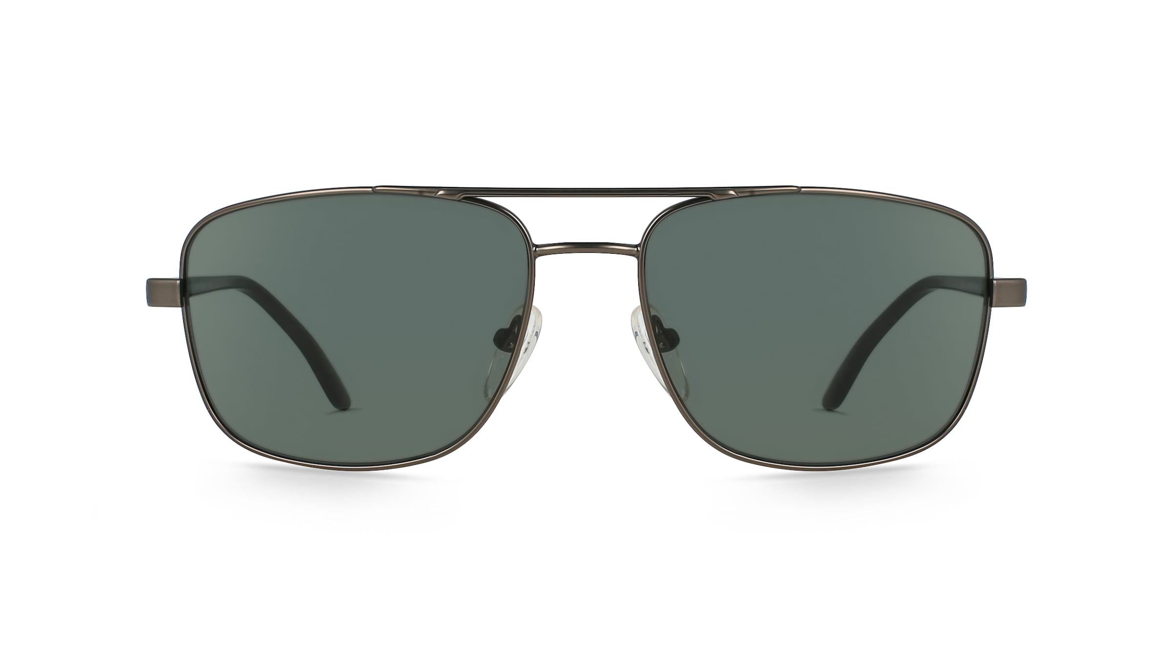 Fielmann MC 474 SUN CL Herren-Sonnenbrille Vollrand Eckig Edelstahl-Gestell, grau