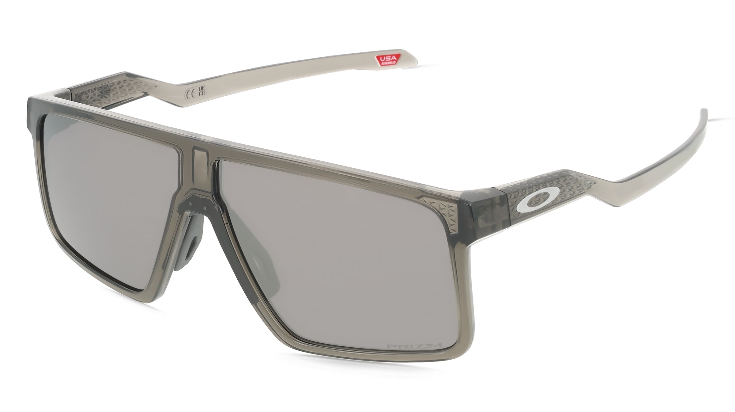 Oakley OO9285 Herren-Sonnenbrille Vollrand Quadratisch Kunststoff-Gestell, Grau