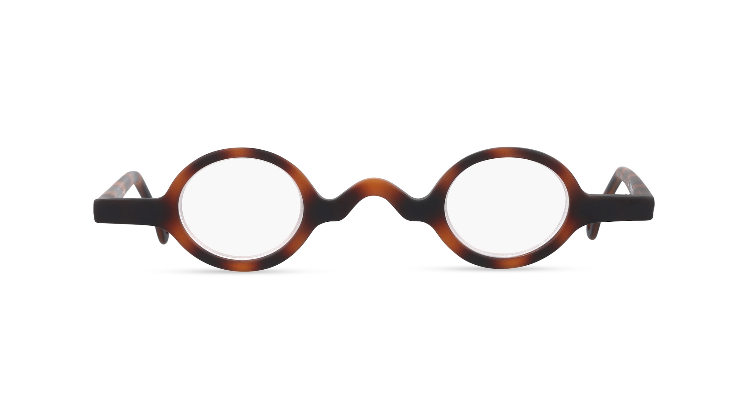 Fielmann INTERIM 001 FA Unisex-Brille Vollrand Rund TR90-Gestell, braun