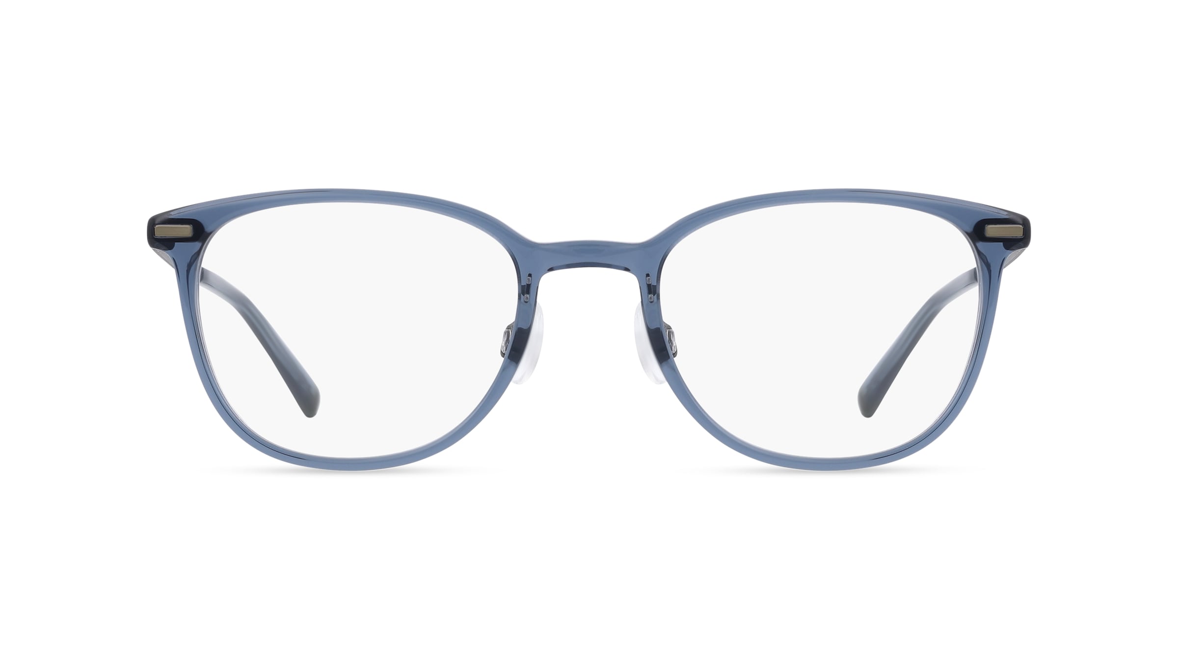 Humphrey’s eyewear 581111 Damen-Brille inkl. Gläser Vollrand Panto Kunststoff-Gestell 48mm/20mm/135mm, Blau