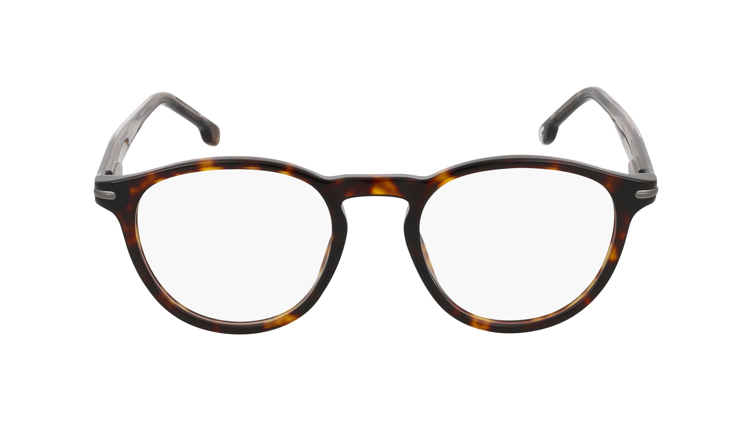 Carrera 287 Herren-Brille inkl. Gläser Vollrand Rund Acetat-Gestell 49mm/20mm/145mm, Havanna