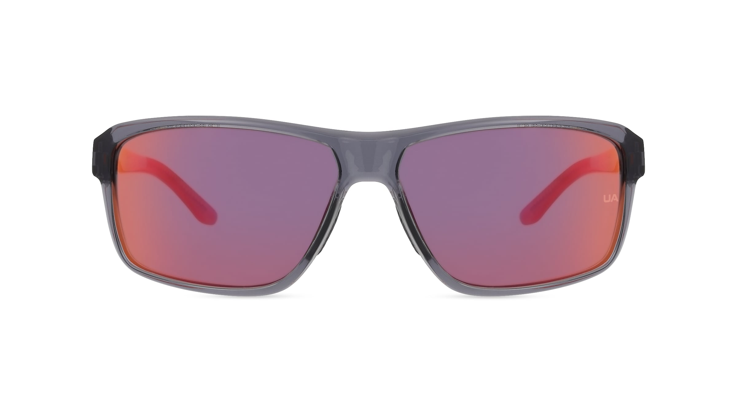 Under Armour UA KICKOFF Herren-Sonnenbrille Vollrand Eckig Kunststoff-Gestell, grau