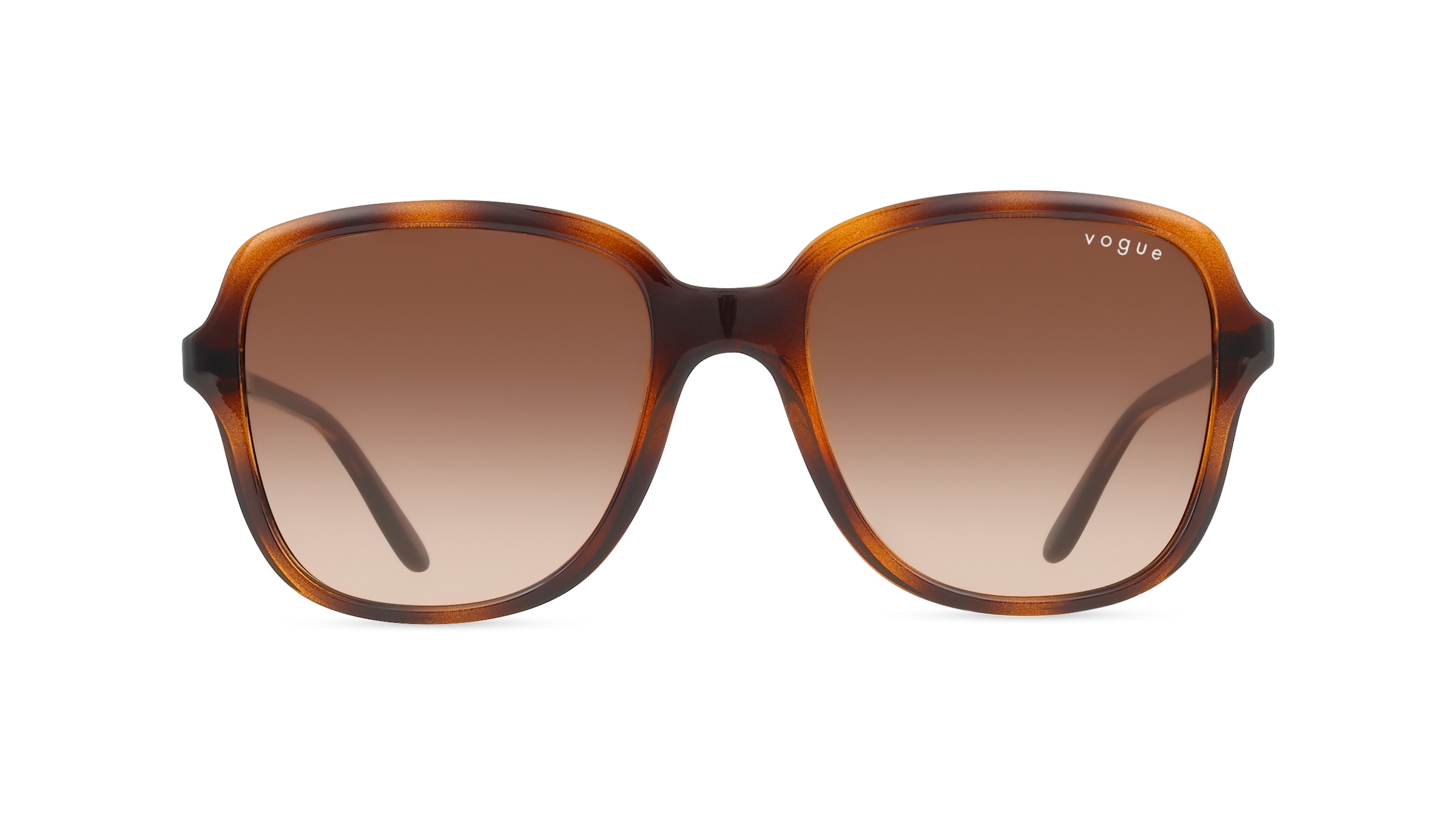 Vogue VO5601S Damen-Sonnenbrille Vollrand Eckig Kunststoff-Gestell, braun