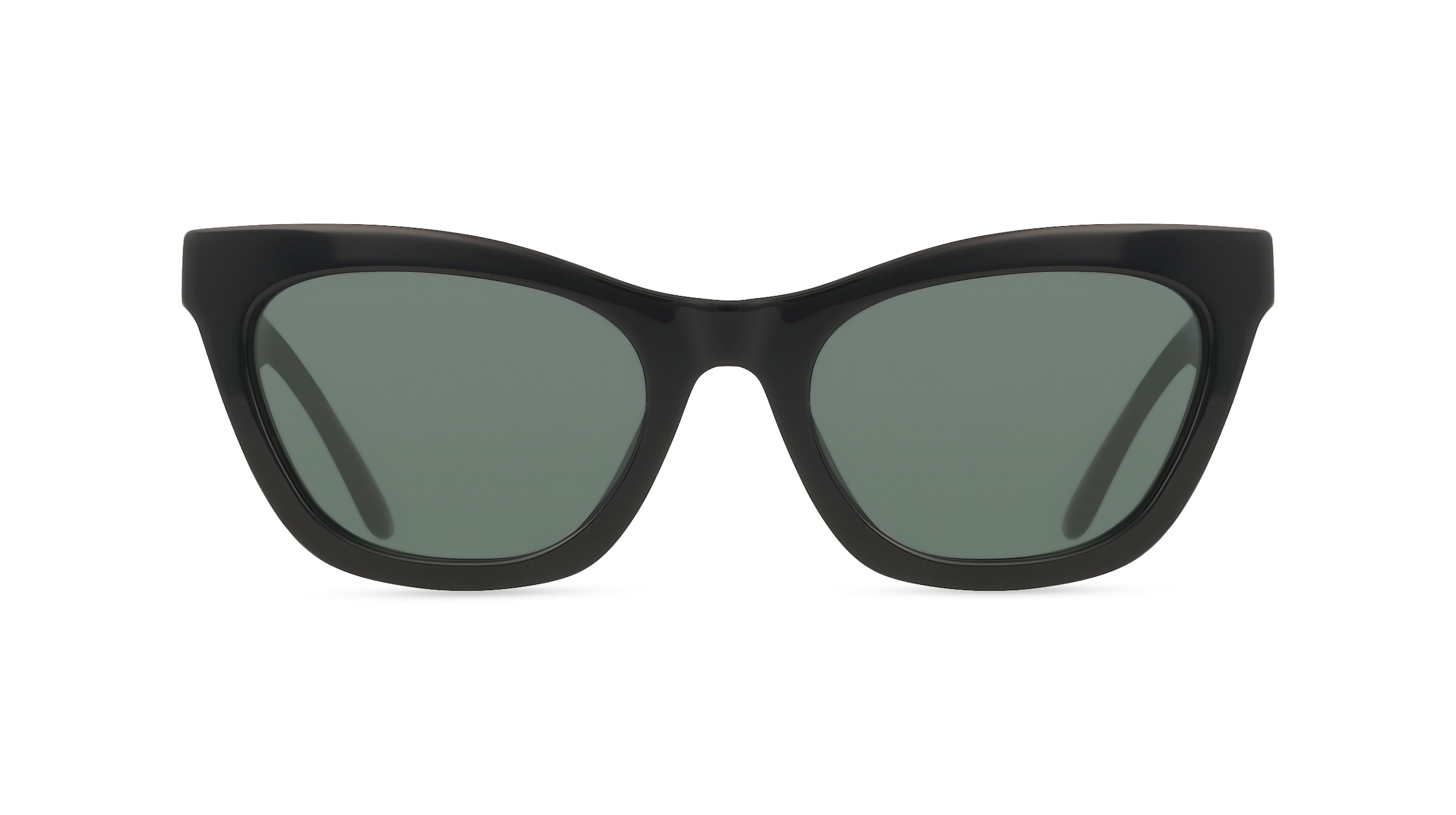 Emporio Armani 0EA4259U Damen-Sonnenbrille Vollrand Cat Eye Acetat-Gestell, schwarz