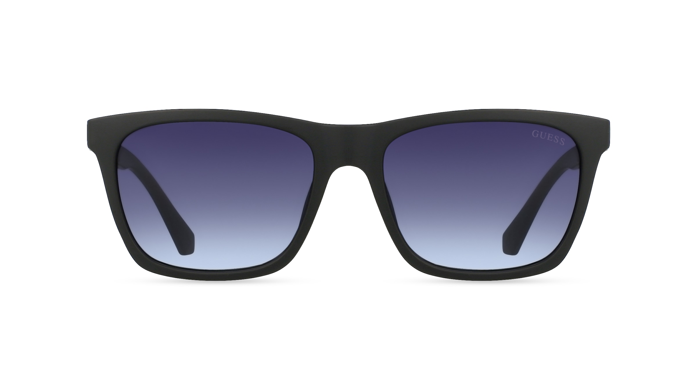 Guess GU00044 Herren-Sonnenbrille Vollrand Eckig Kunststoff-Gestell, schwarz