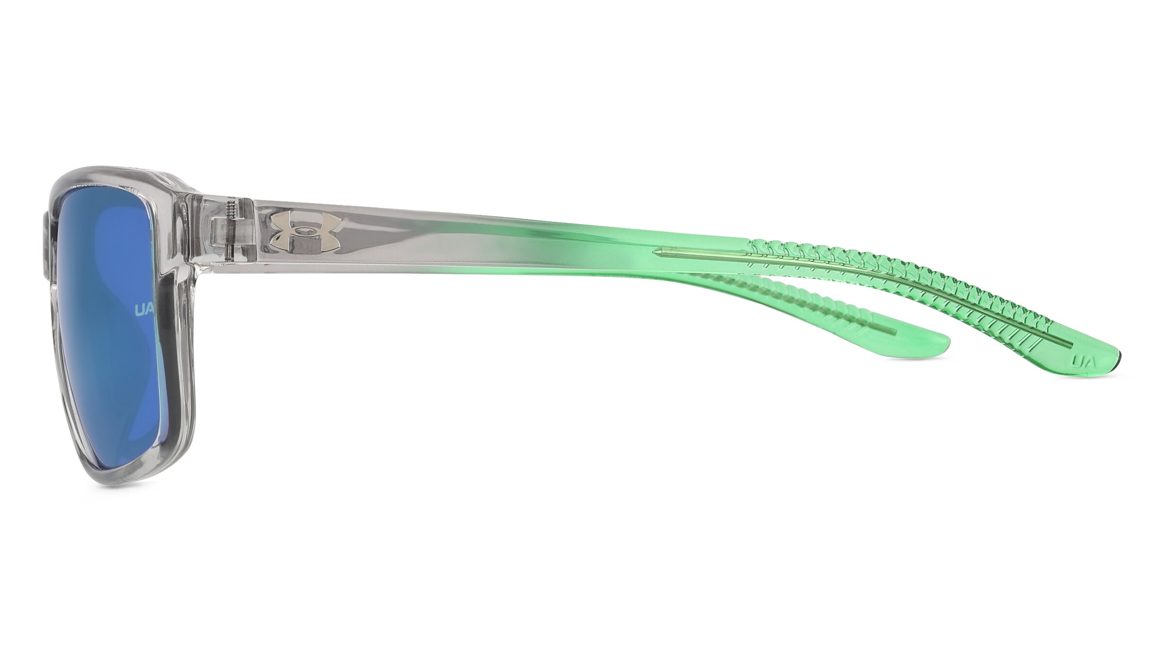 Thumbnail - Under Armour UA KICKOFF/F Herren-Sonnenbrille Vollrand Quadratisch Kunststoff-Gestell, grau