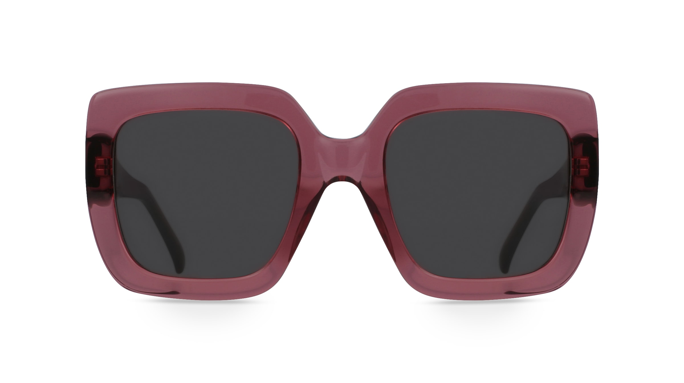 Fielmann MF 043 SUN FA Damen-Sonnenbrille Vollrand Quadratisch Acetat-Gestell, lila