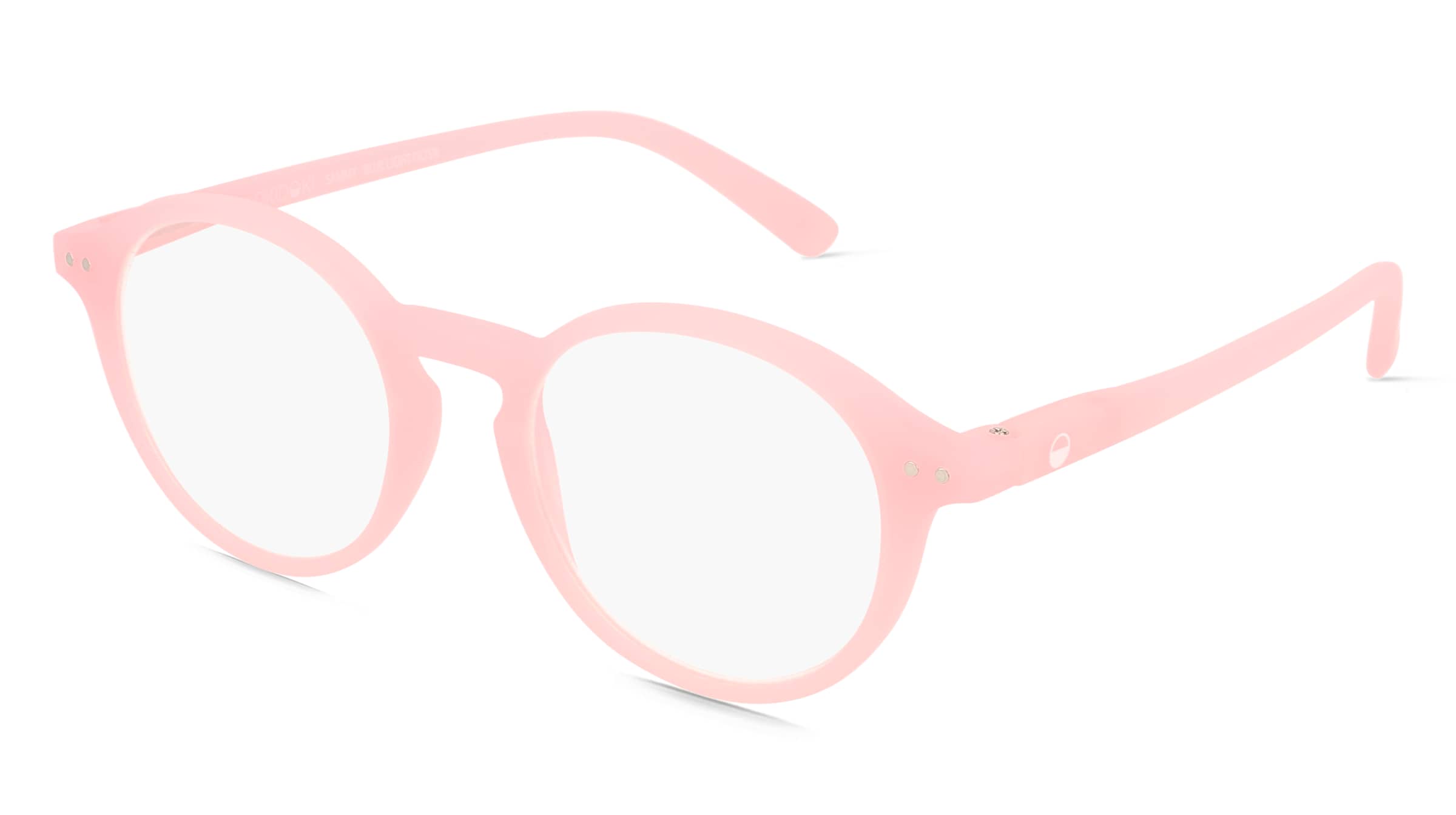 OKIDOKI SAMMY Reader Unisex-Fertiglesebrille Vollrand Panto Kunststoff-Gestell, Pink