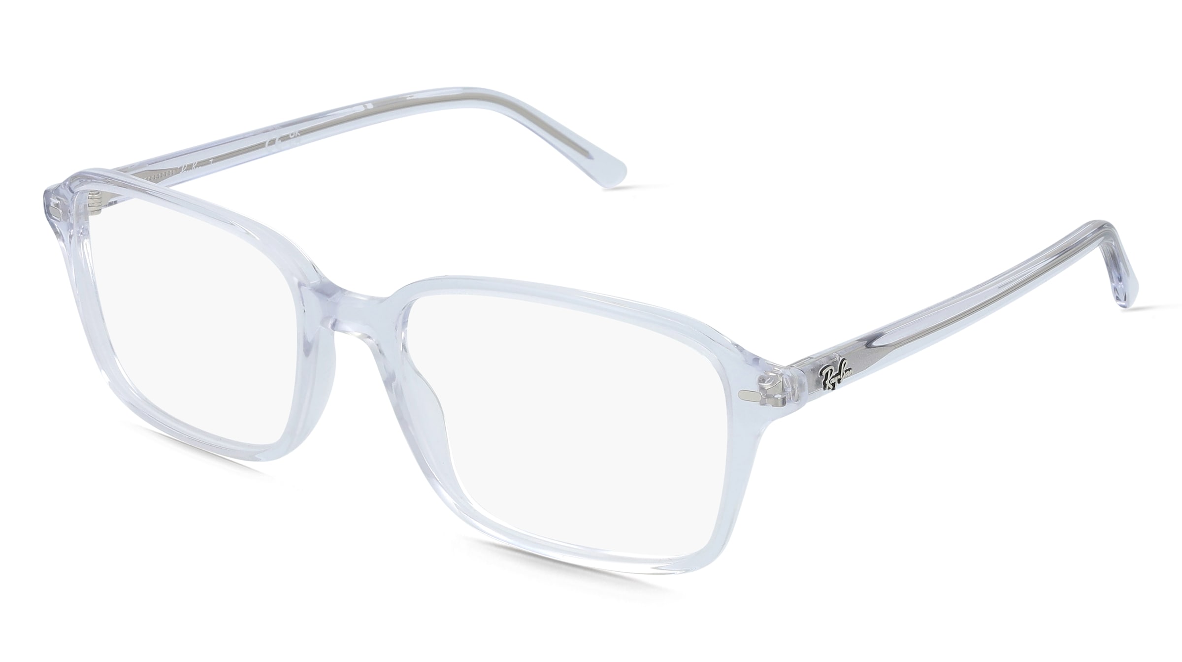 Ray-Ban RX5431 RAIMOND Unisex-Brille inkl. Gläser Vollrand Quadratisch Acetat-Gestell 56/18/145, Weiß