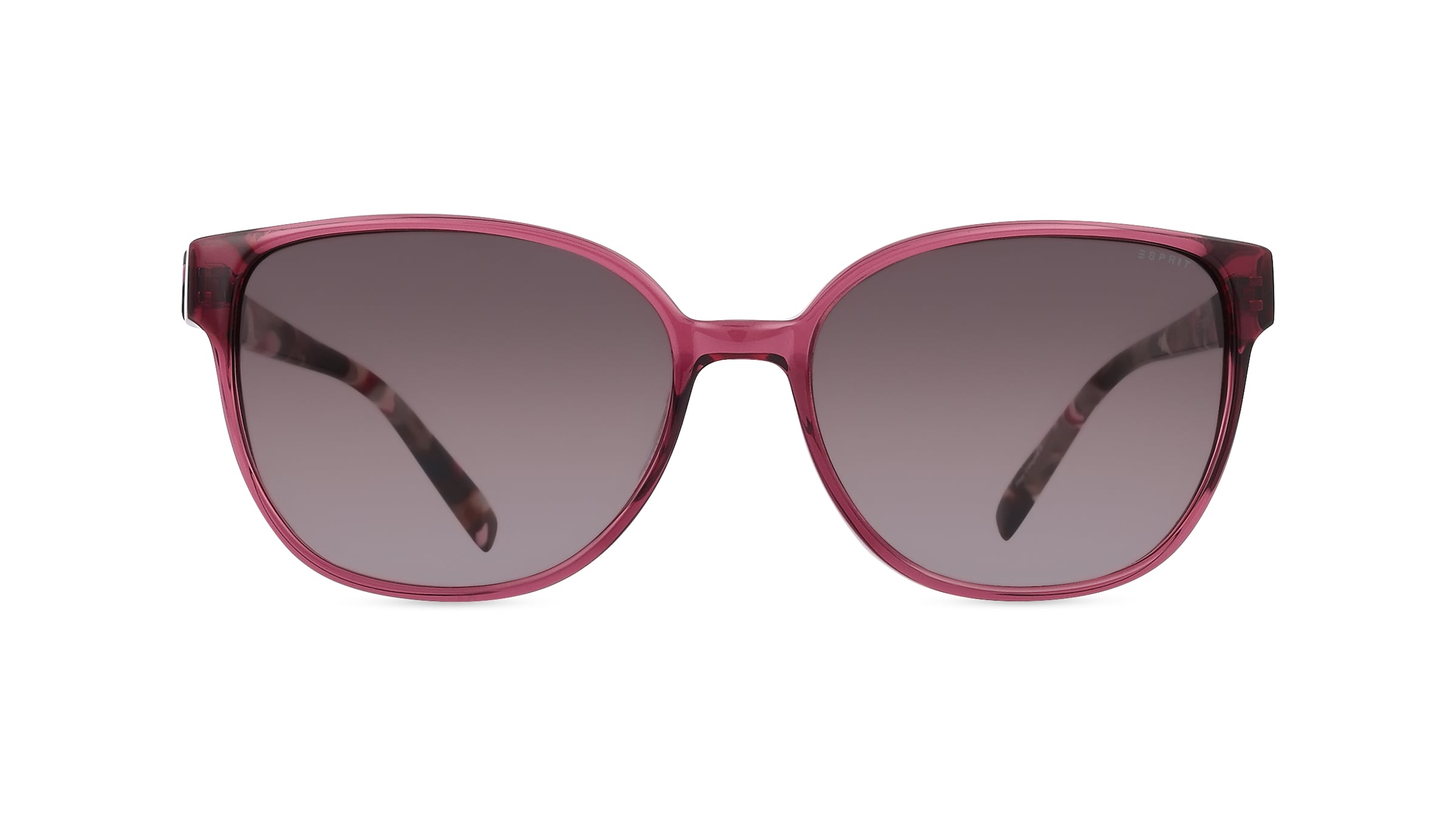 Esprit 40079 Unisex-Sonnenbrille Vollrand Butterfly Kunststoff-Gestell, lila