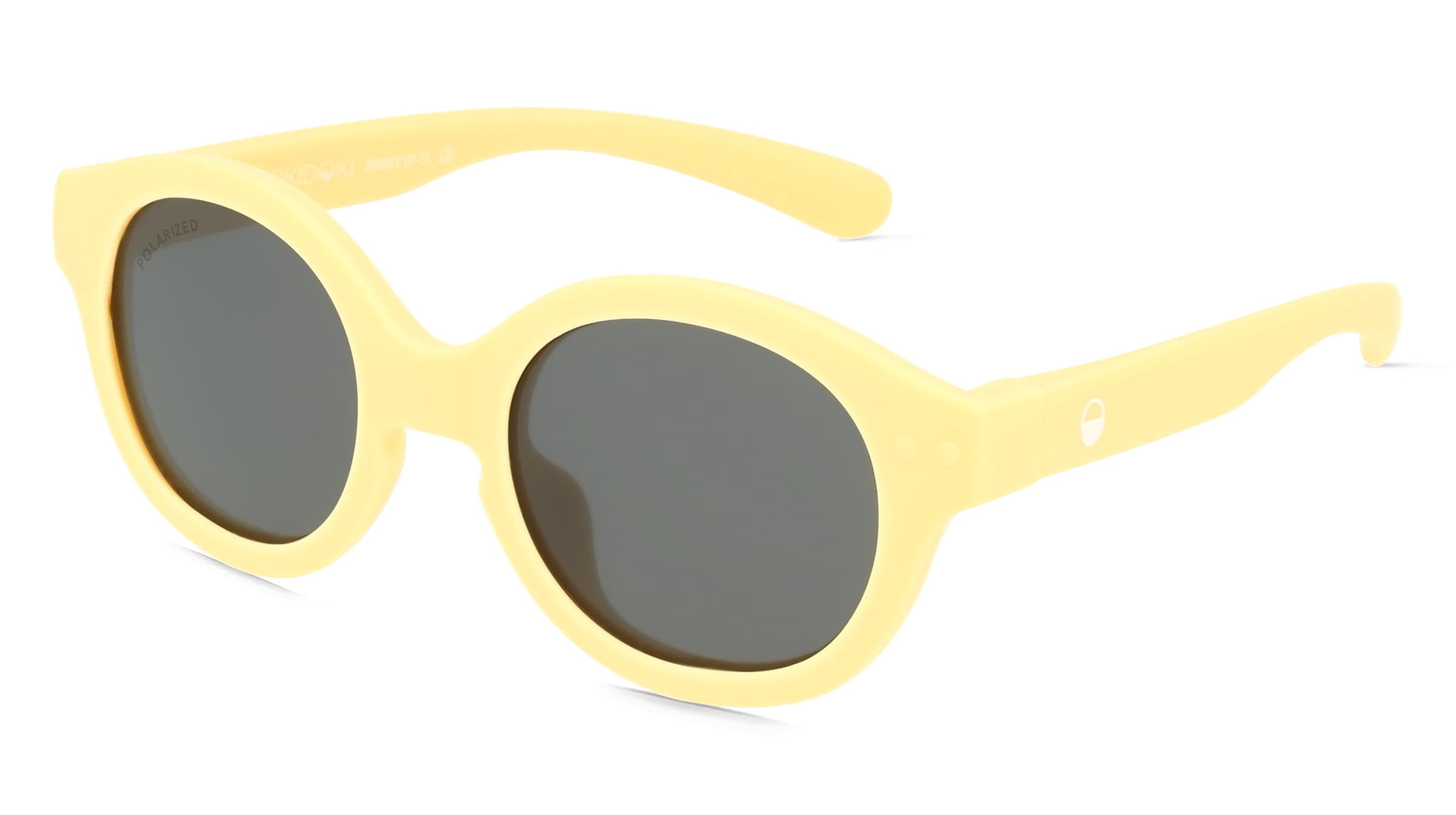 OKIDOKI JIMMY SUN BABY (0-1) Baby-Sonnenbrille Vollrand Panto Kunststoff-Gestell, Gelb