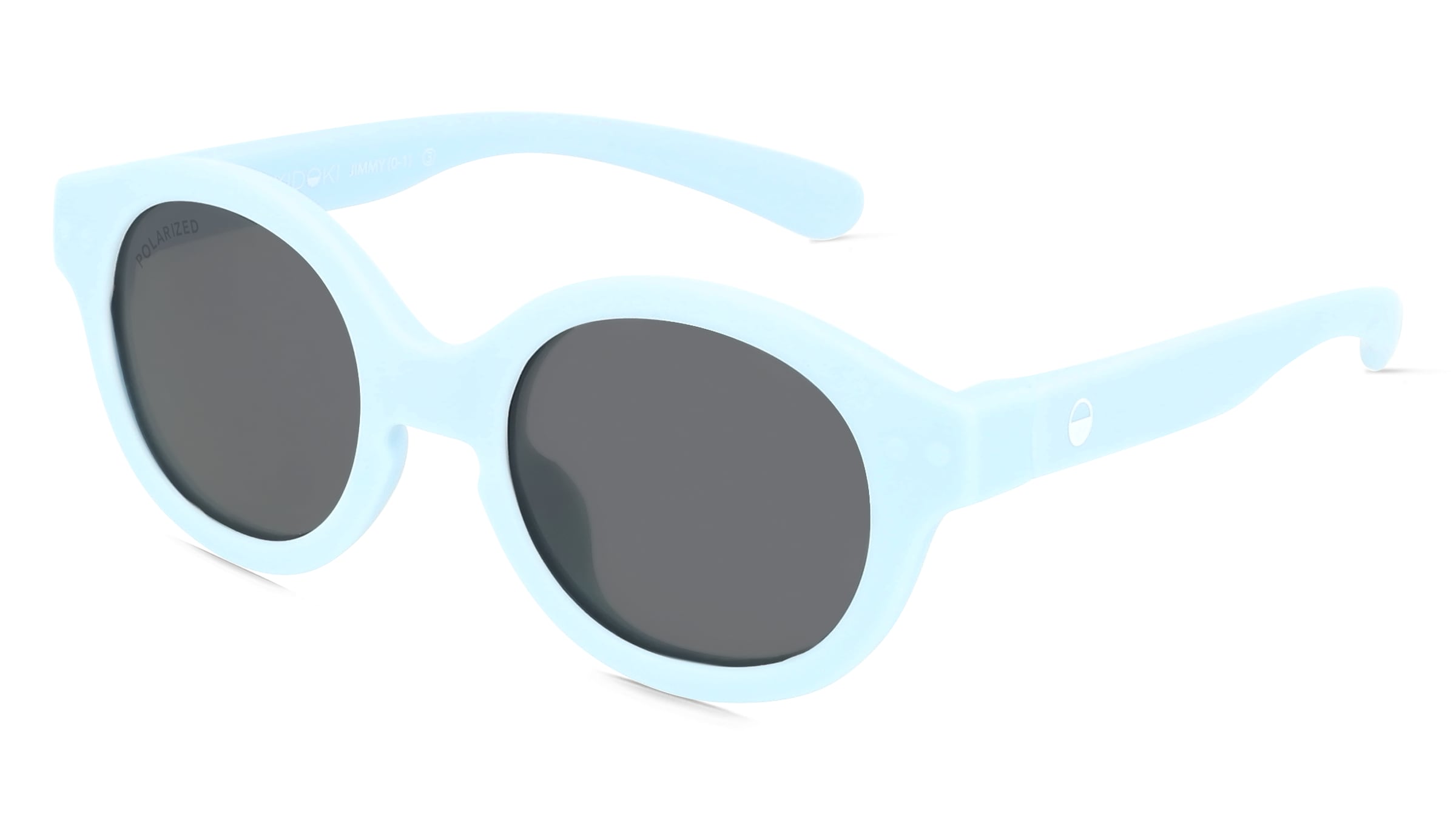 OKIDOKI JIMMY SUN BABY (0-1) Baby-Sonnenbrille Vollrand Panto Kunststoff-Gestell, Blau