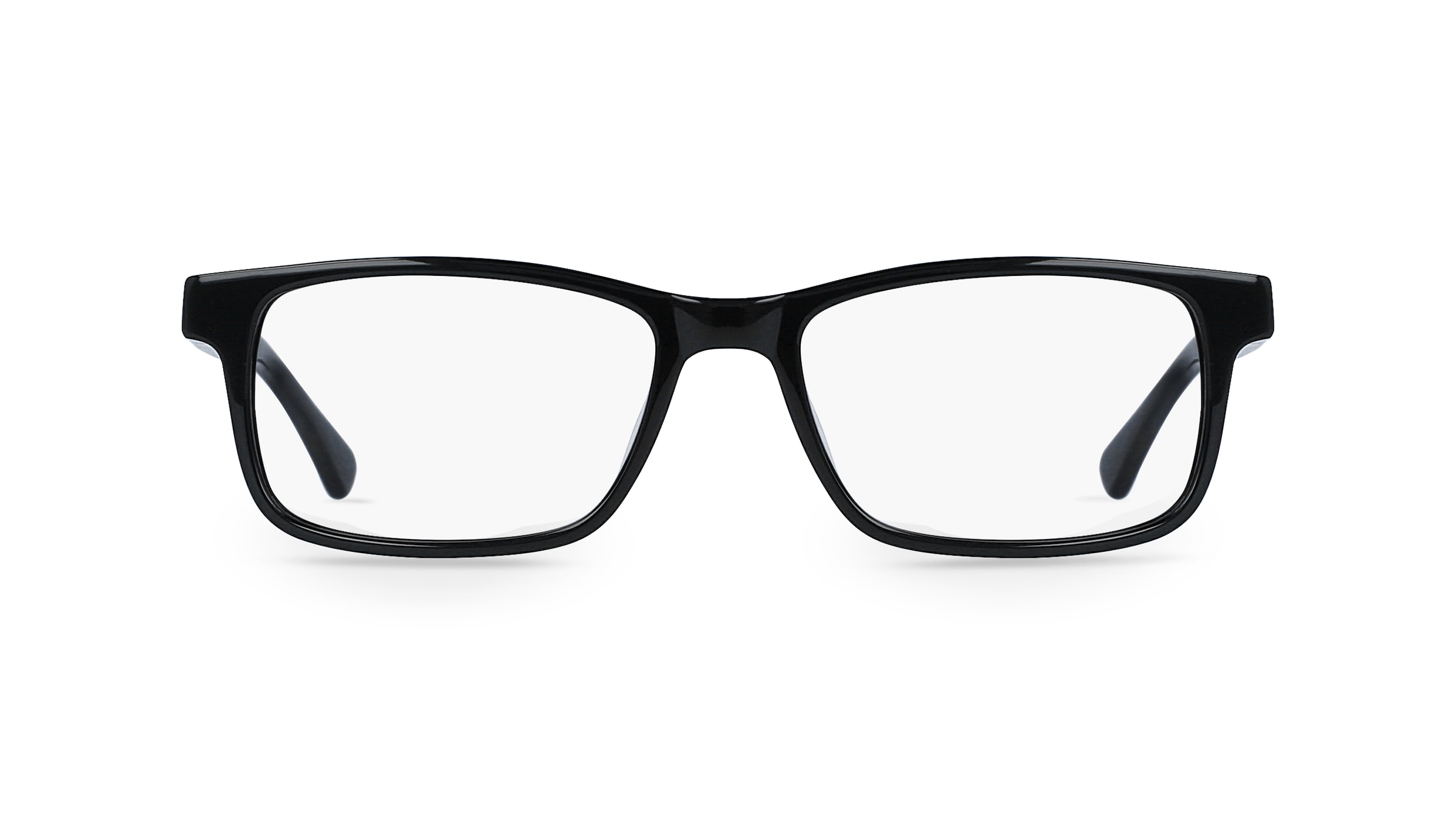 Fielmann Q 057 FLEX FA Herren-Brille inkl. Gläser Vollrand Eckig Acetat-Gestell 53mm/17mm/140mm, schwarz