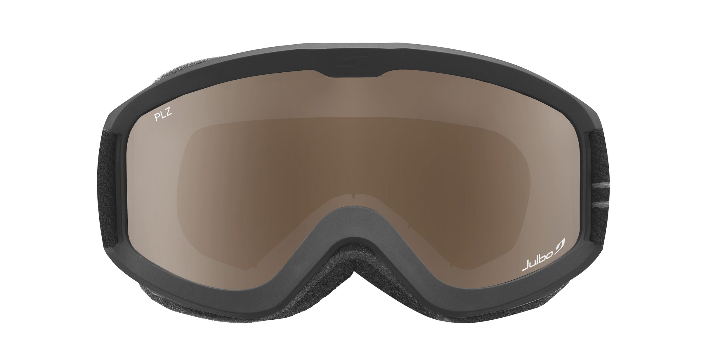 Julbo J7529 Damen-Skibrille Vollrand Monoscheibe Kunststoff-Gestell, schwarz