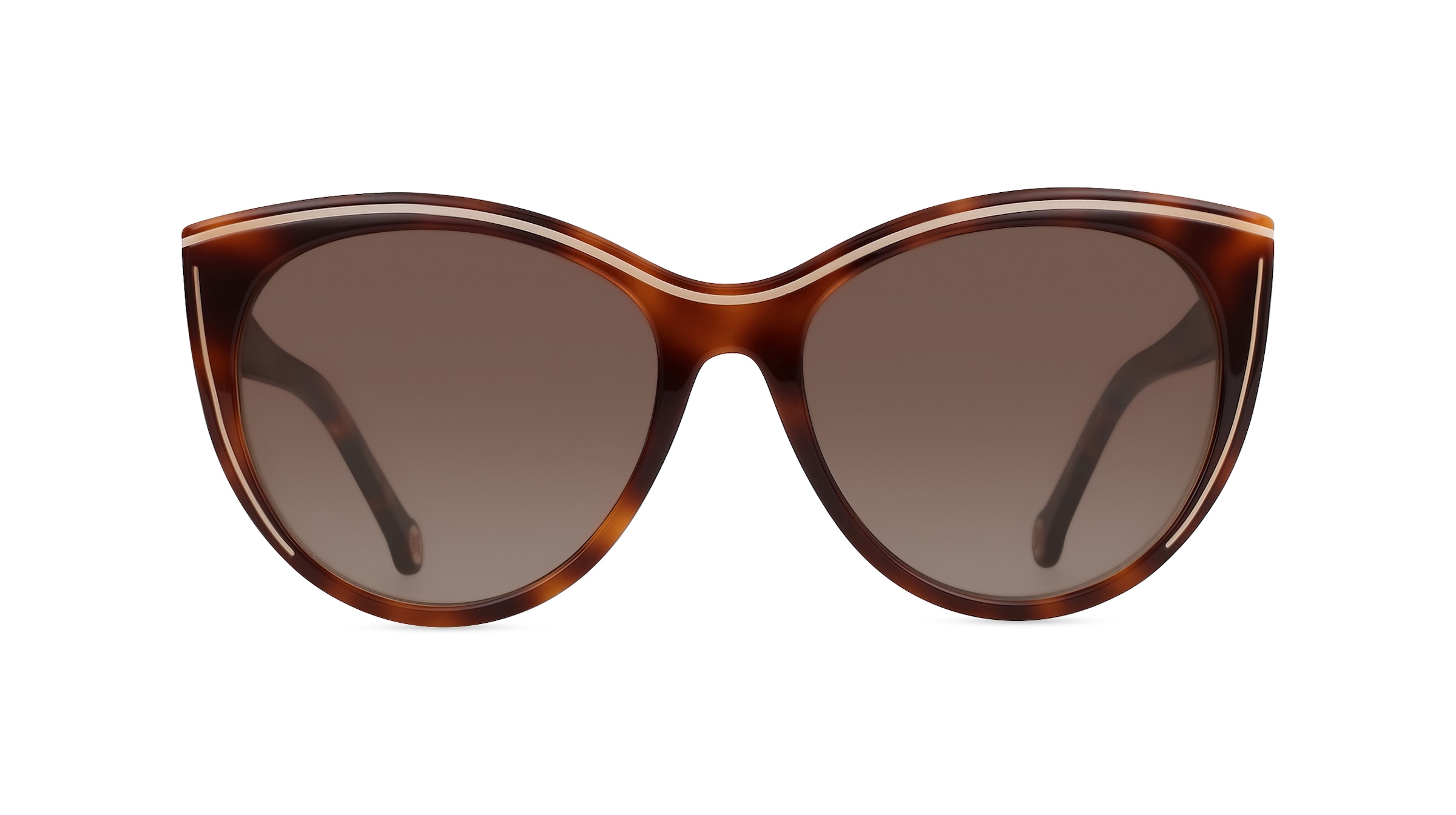 Carolina Herrera 0142/S Damen-Sonnenbrille Vollrand Butterfly Acetat-Gestell, braun