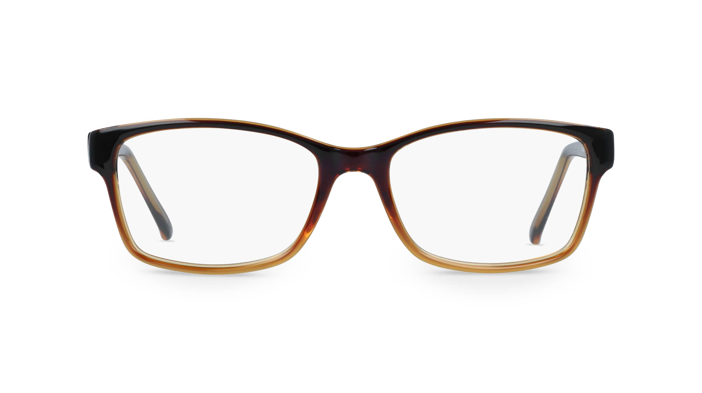 Fielmann MC 501 CL Damen-Brille inkl. Gläser Vollrand Eckig Propionat-Gestell 52mm/16mm/130mm, braun