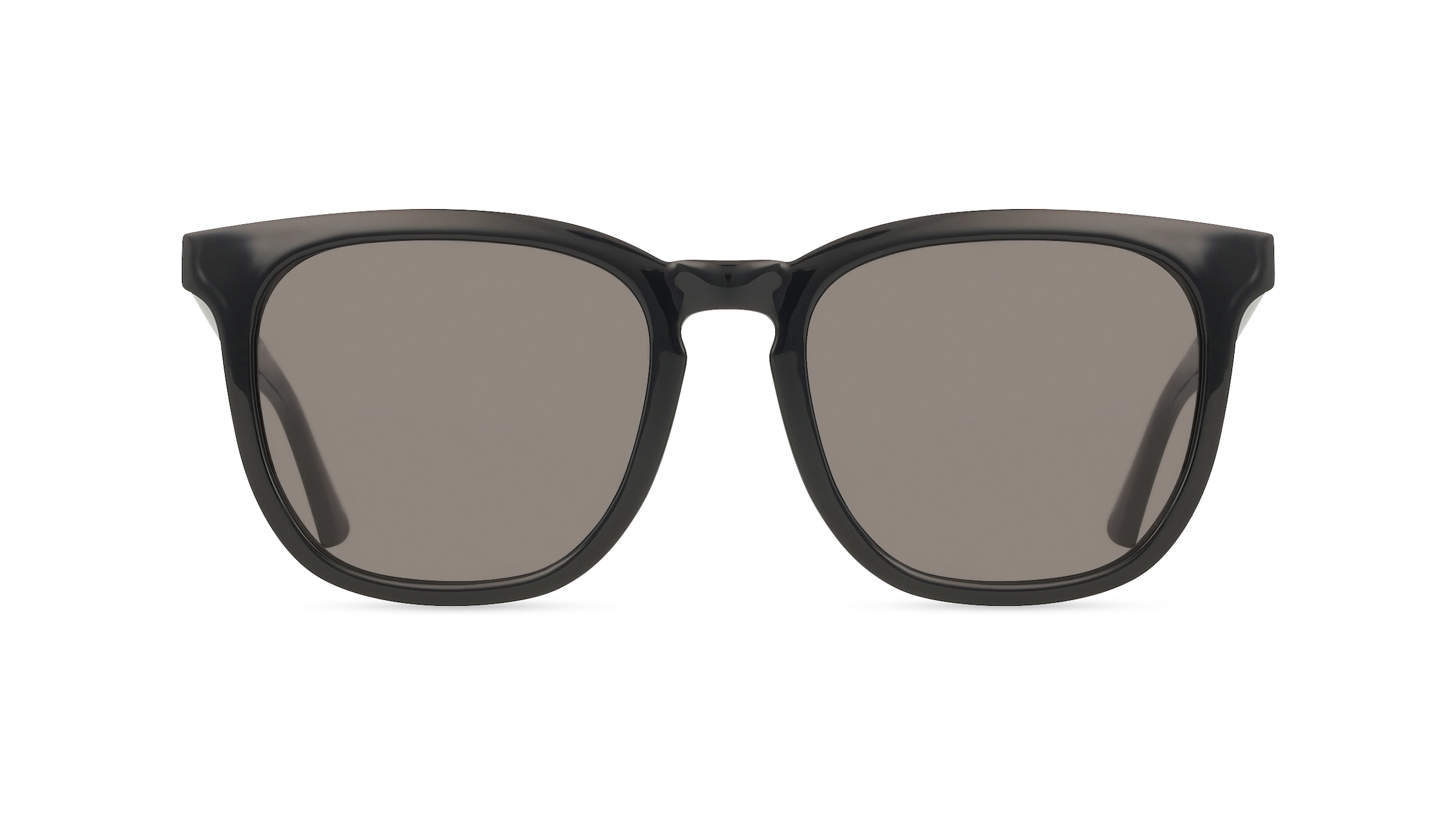 Calvin Klein CK25536S Herren-Sonnenbrille Vollrand Quadratisch Kunststoff-Gestell, schwarz