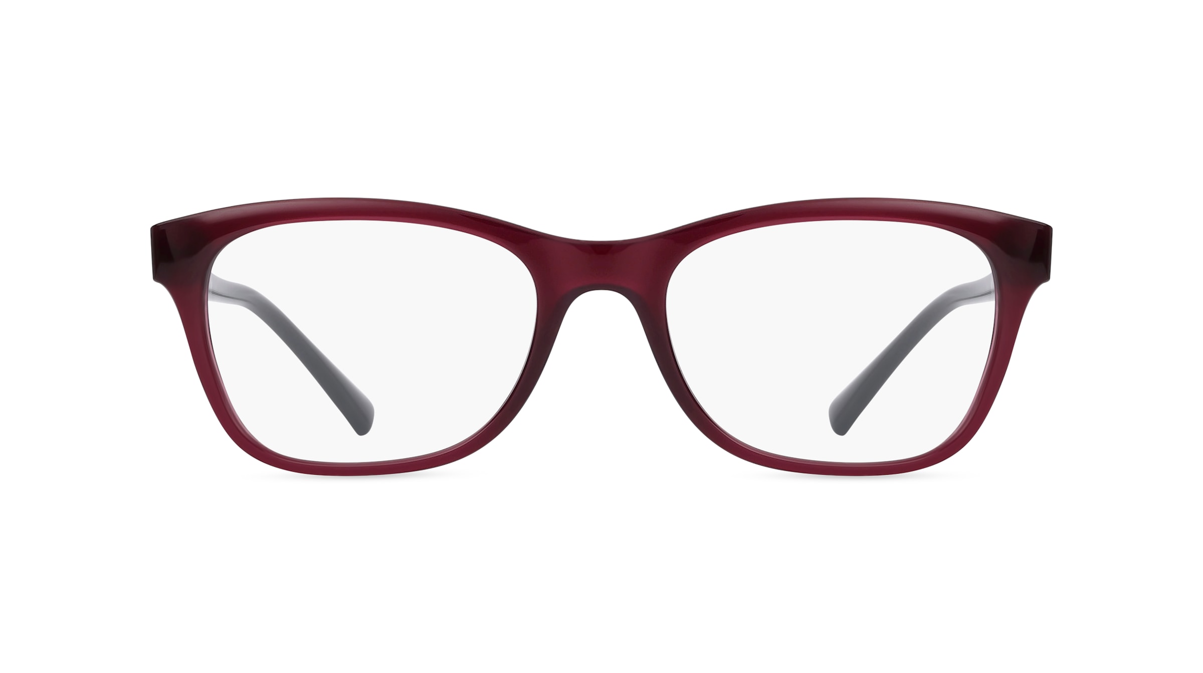 Vogue VO5424B Damen-Brille inkl. Gläser Vollrand Butterfly Kunststoff-Gestell 51mm/18mm/140mm, rot