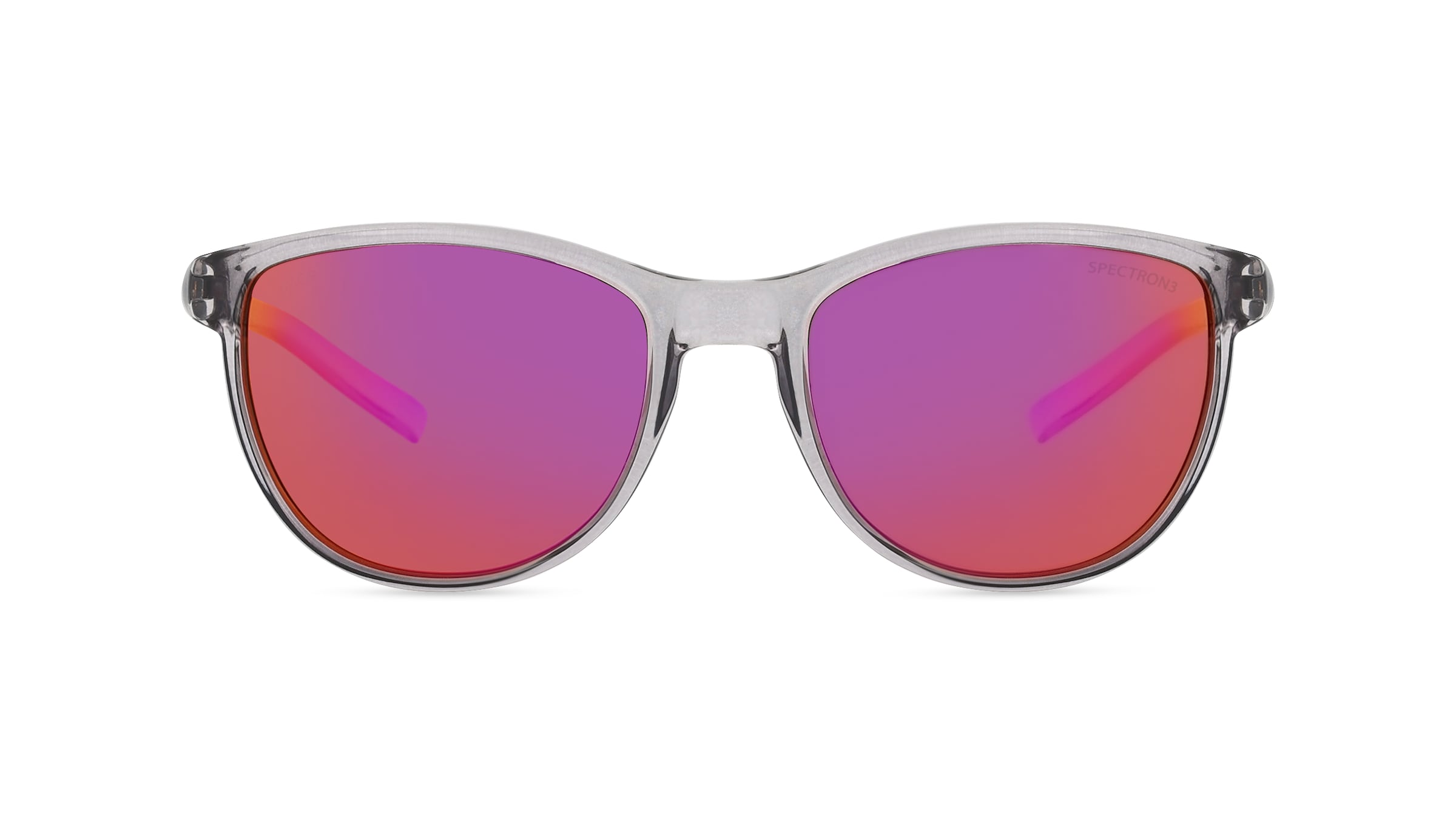 Julbo IDOL Jugend-Sonnenbrille Vollrand Oval Kunststoff-Gestell, grau