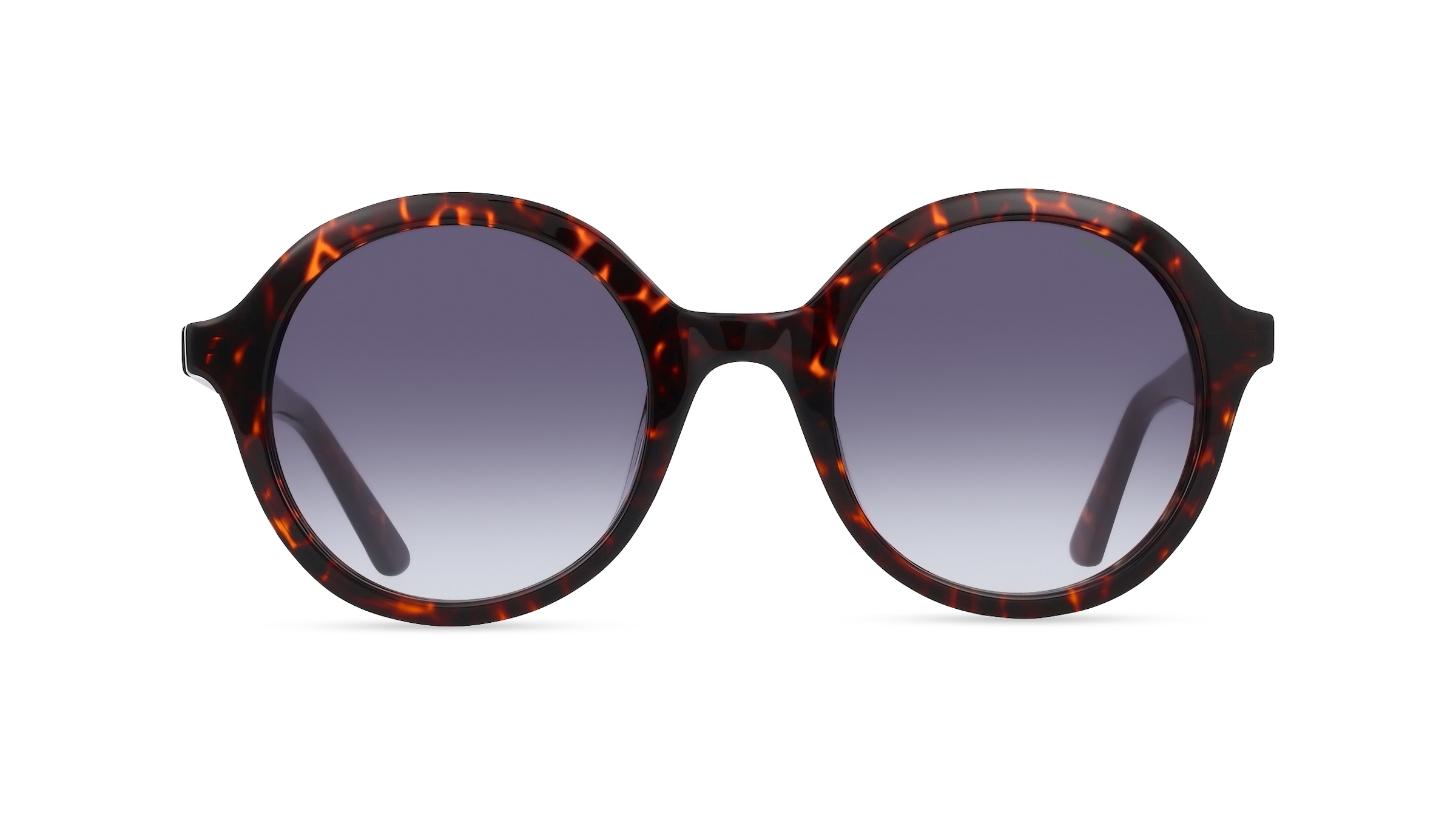 Mexx Eyes 6515 Damen-Sonnenbrille Vollrand Rund Kunststoff-Gestell, braun