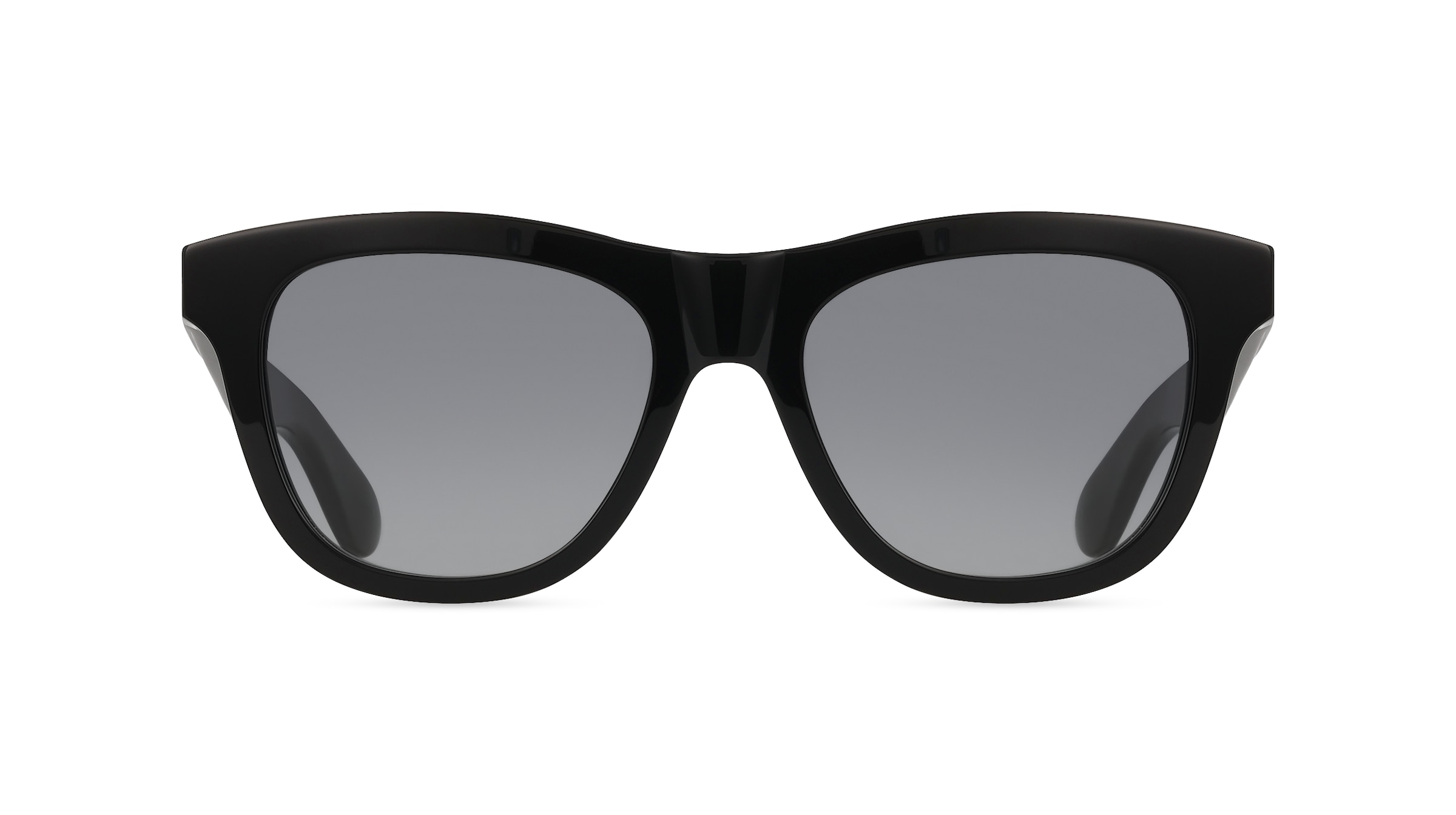 Alexander McQueen AM0421S Herren-Sonnenbrille Vollrand Eckig Recycled Acetat-Gestell, schwarz