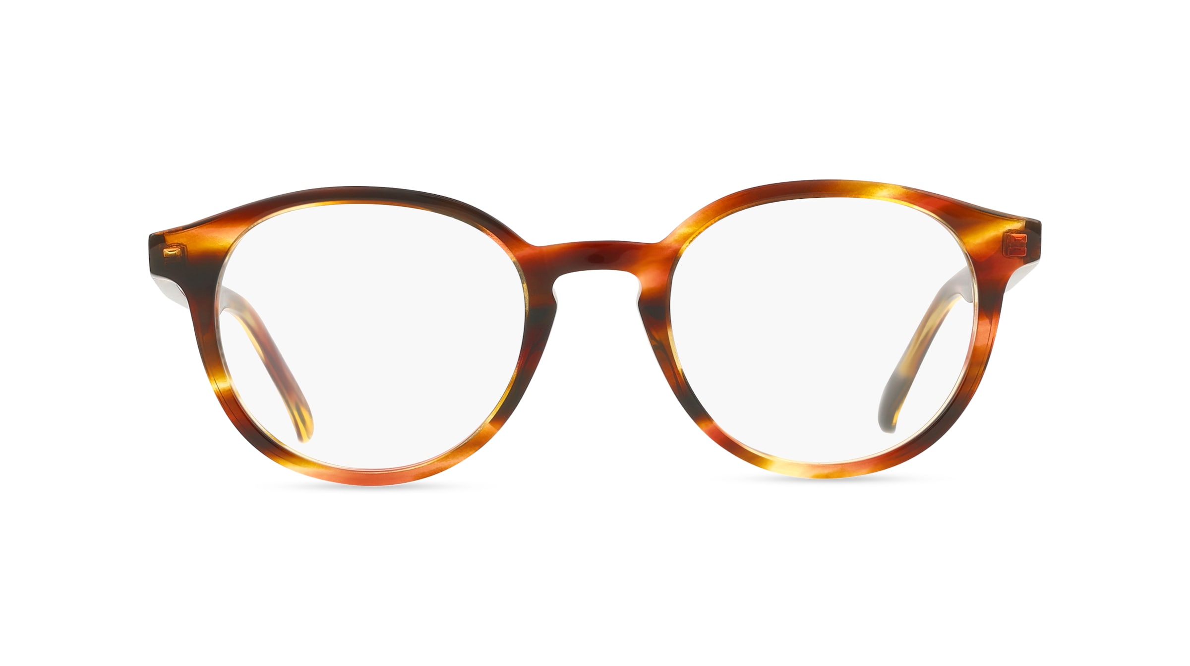 Fielmann MF 061 RN GIGI Unisex-Brille inkl. Gläser Vollrand Panto Acetat-Gestell 50/21/150, braun