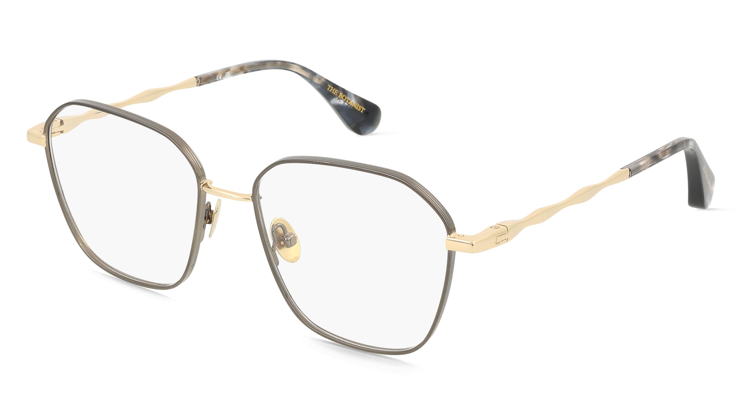 Scotch &amp; Soda SS1033 Damen-Brille inkl. Gläser Vollrand Quadratisch Metall-Gestell 53/17/145, Grau