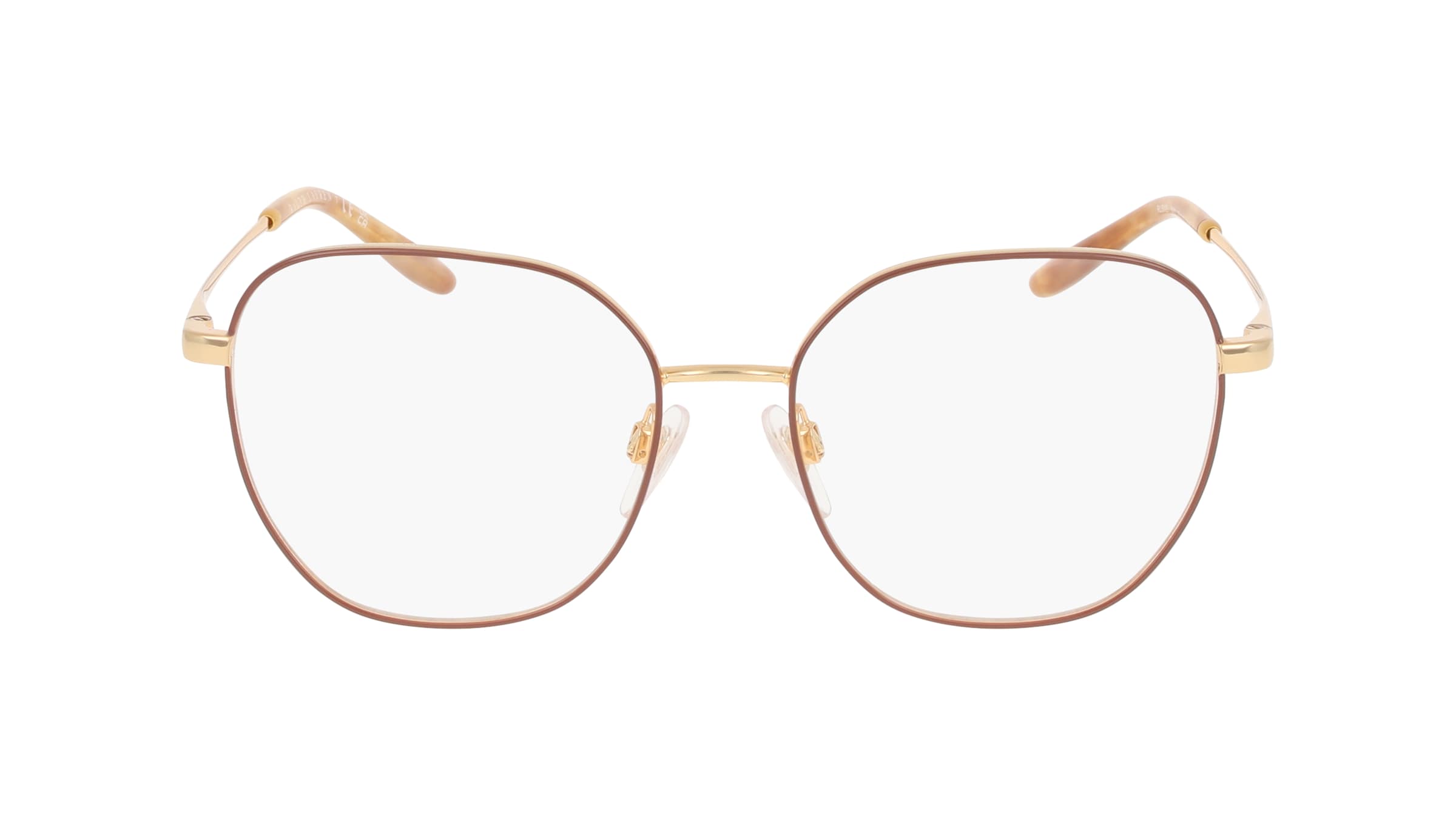 Polo Ralph Lauren RL5120 Damen-Brille inkl. Gläser Vollrand Geometrisch Metall-Gestell 54/17/145, braun