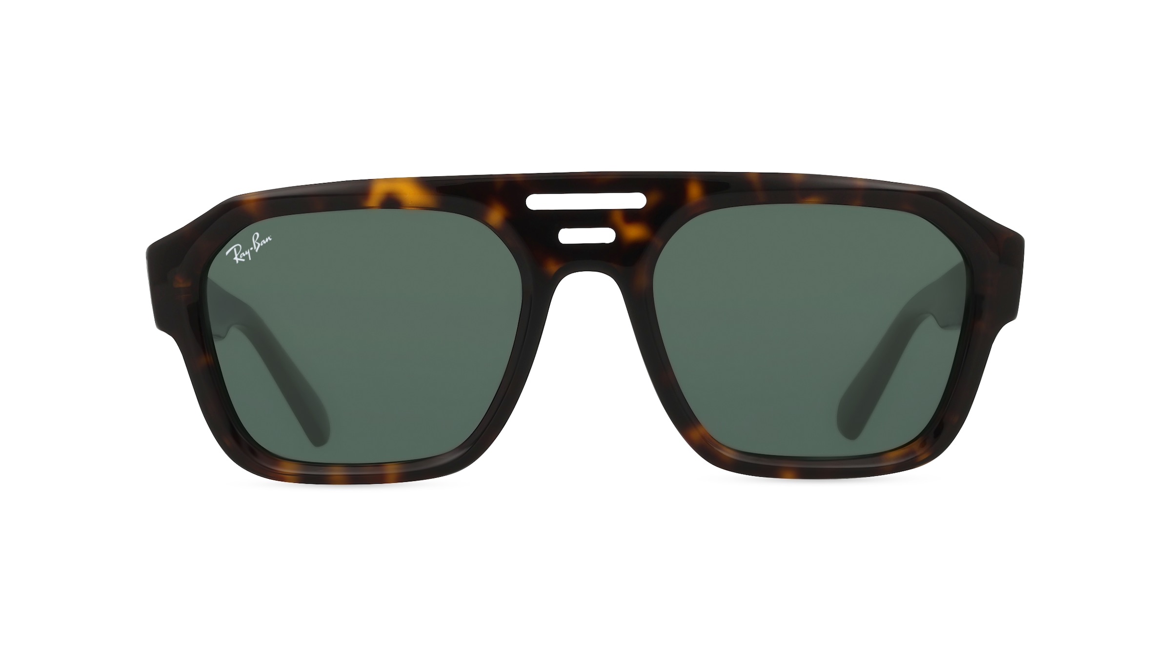 Ray-Ban 0RB4397 CORRIGAN Unisex-Sonnenbrille Vollrand Eckig Acetat-Gestell, braun