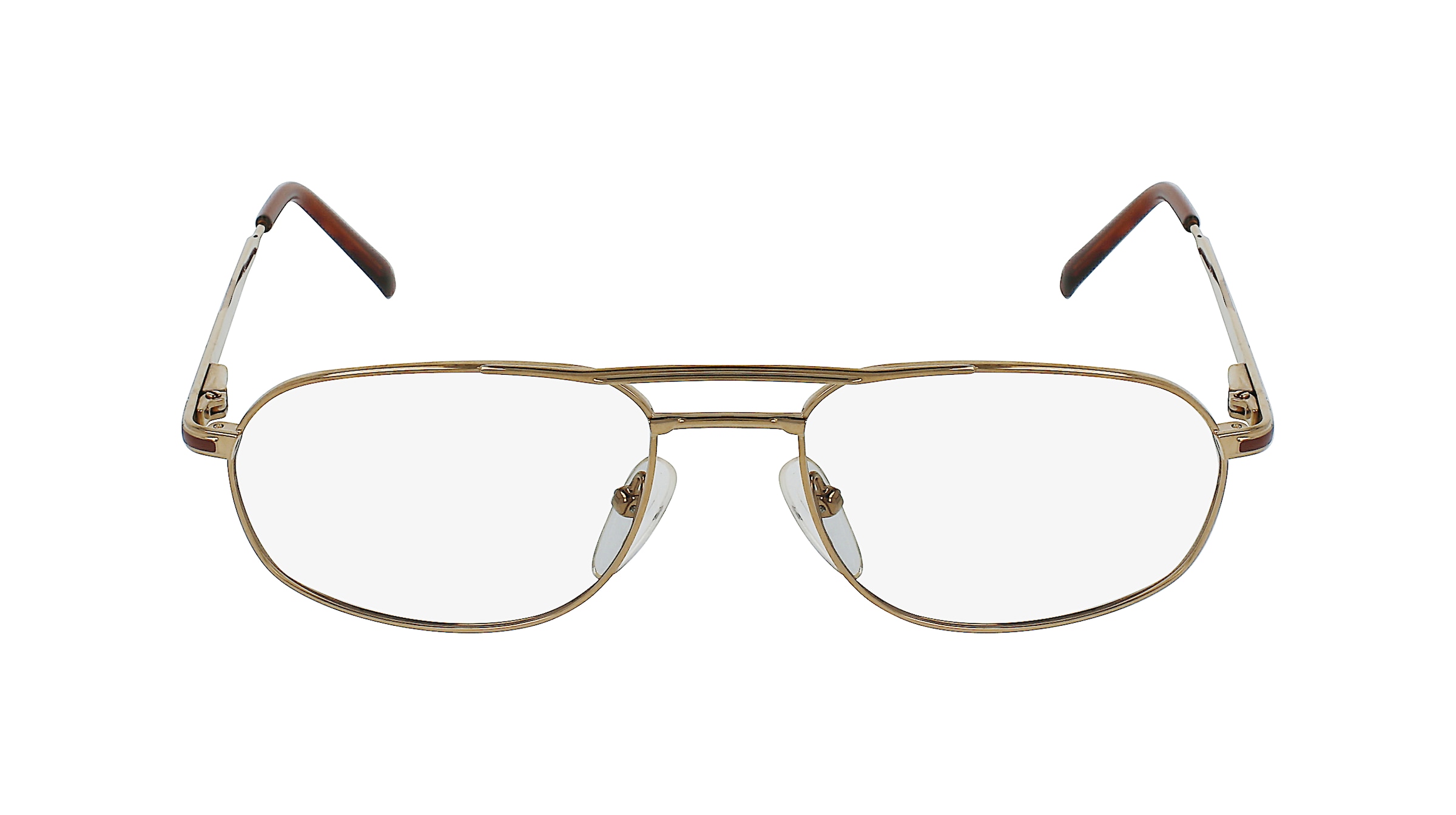 Fielmann MC 301 MOD FLEX TR Herren-Brille inkl. Gläser Vollrand Eckig Titan-Gestell 54mm/18mm/135mm, gold