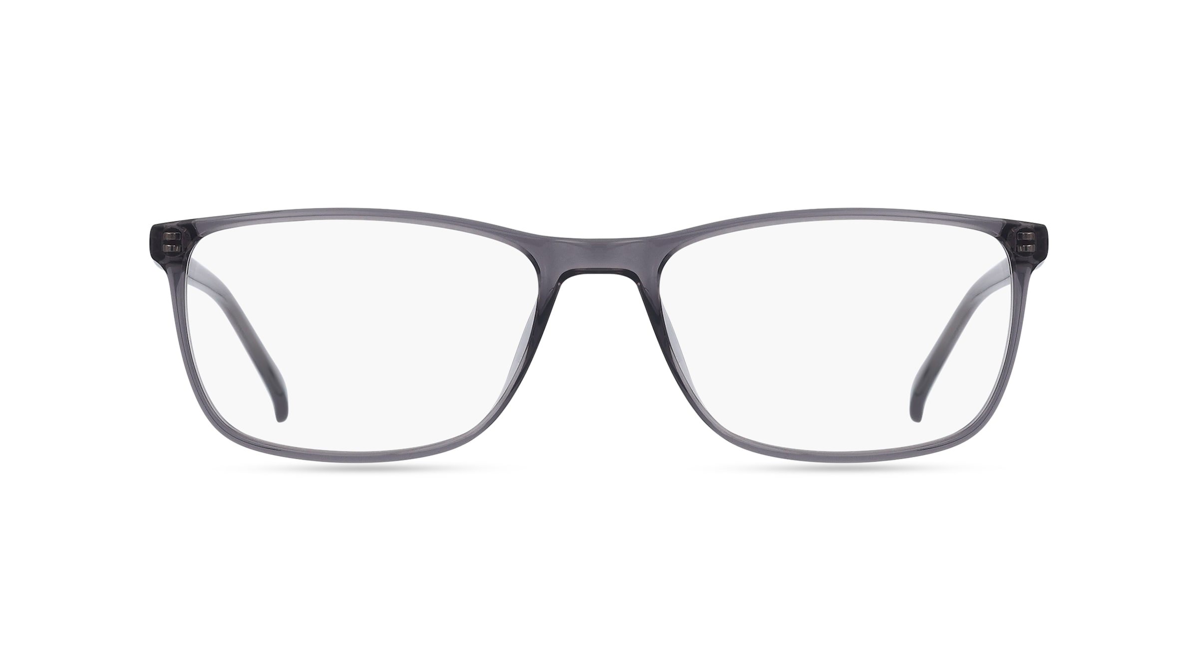 Fielmann ABC 063 CL Herren-Brille inkl. Gläser Vollrand Eckig Acetat-Gestell 56mm/17mm/145mm, grau